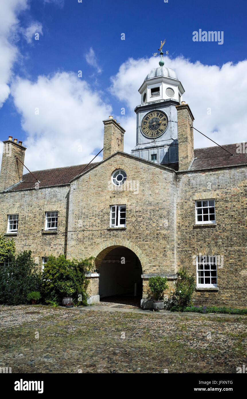 Il blocco stabile a casa Wandlebury su Wandlebury Country Park al di fuori di Cambridge, Regno Unito Foto Stock
