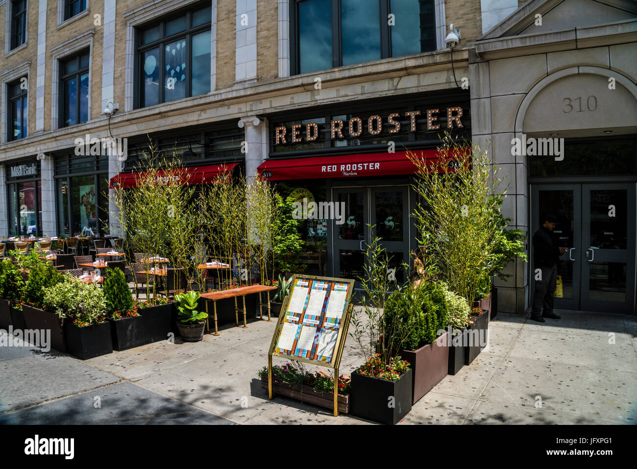 Gallo Rosso Ristorante In Harlem Un Quartiere Di Manhattan A New York Foto Stock Alamy