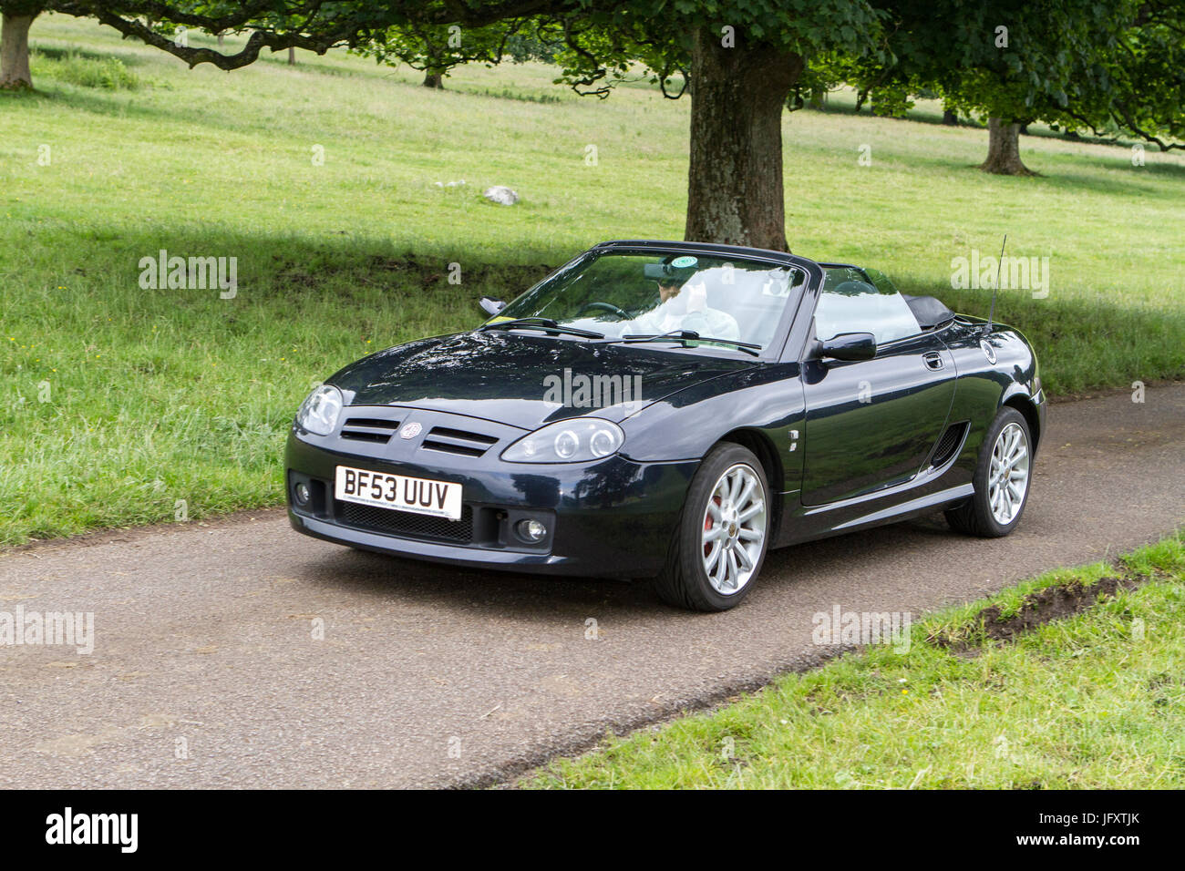 Mark Woodward classico eventi, uno dei 12 mostra tenutasi in diverse ubicazioni in tutto il paese e offre oltre 400 vetture classiche, veicoli vintage. Foto Stock