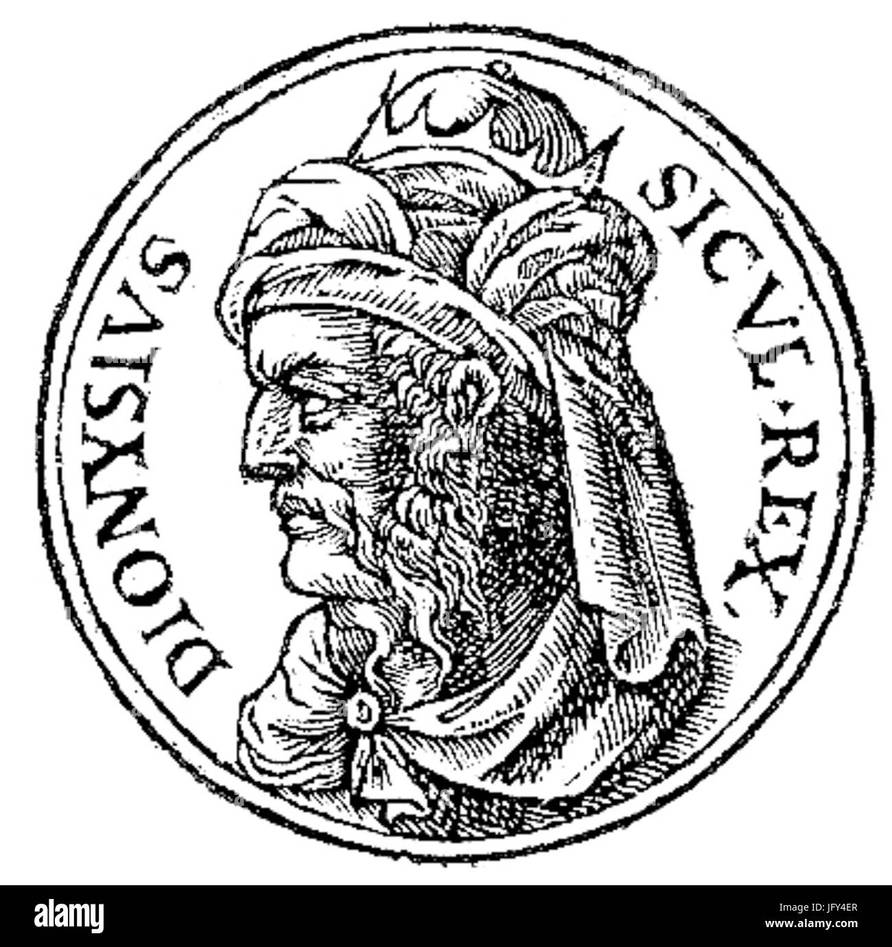 Dionisio I di Siracusa Foto Stock