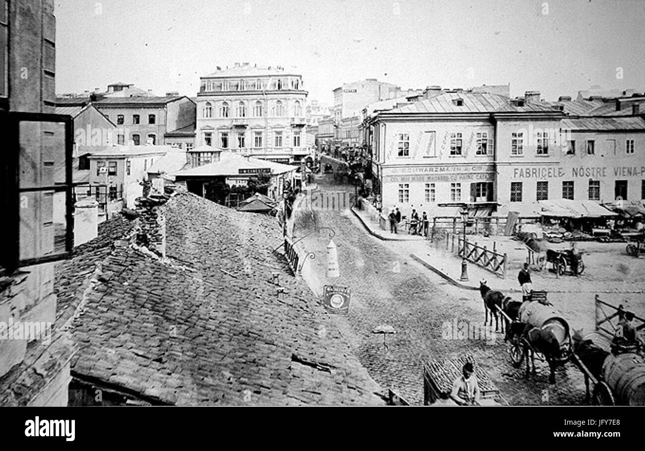 Duschek - str. Şelari 1870 Foto Stock