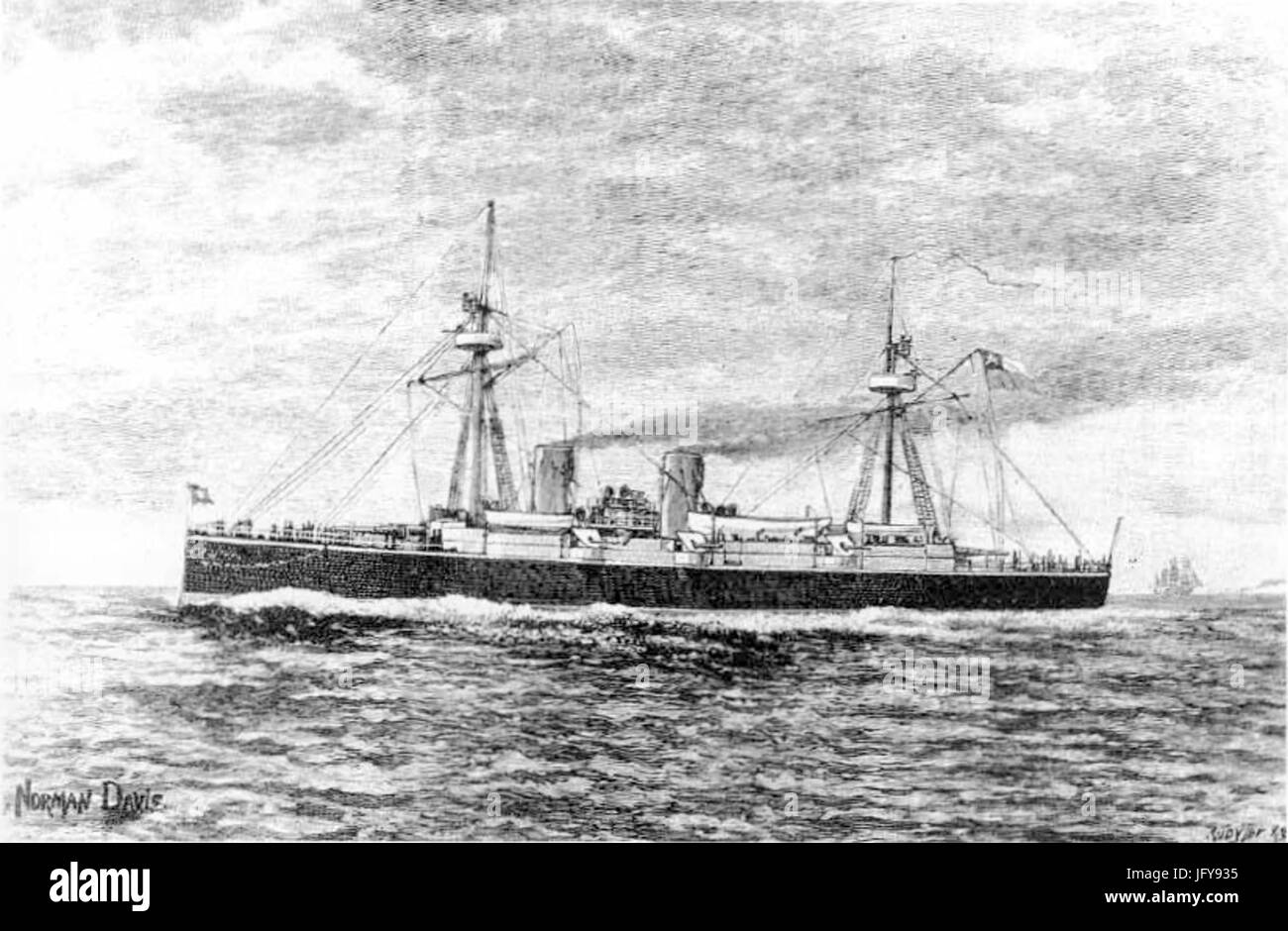 Il Crucero Esmeralda Foto Stock