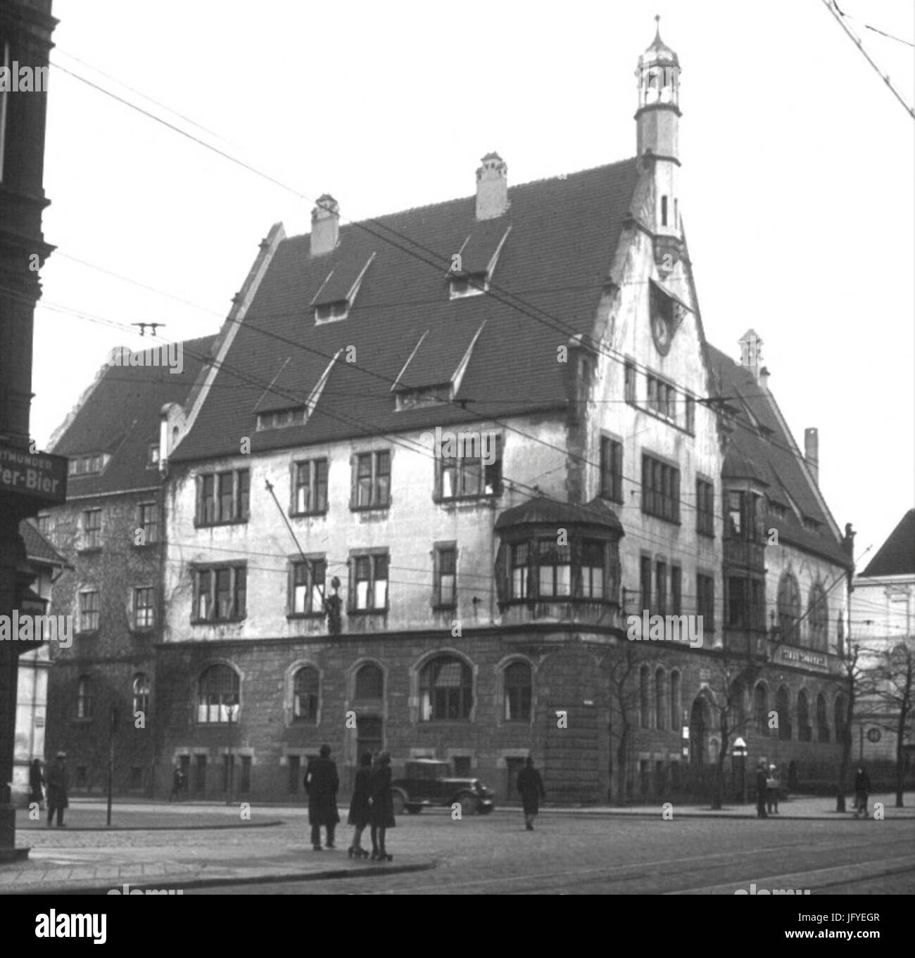 EssenHistorRüttenscheidRathaus1903 Foto Stock