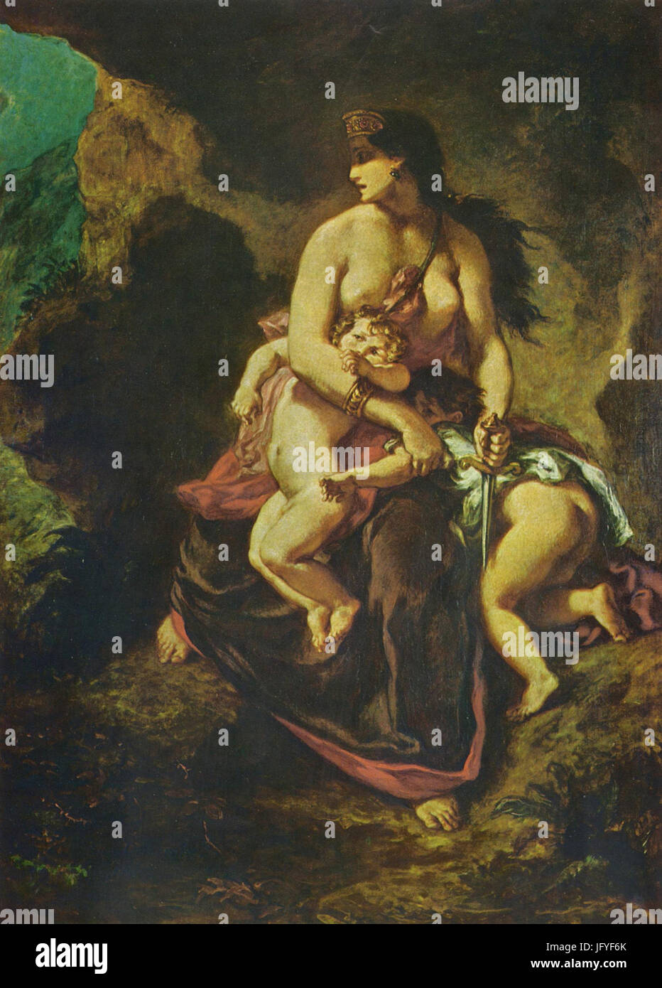 Eugene ferdinand victor delacroix immagini e fotografie stock ad alta