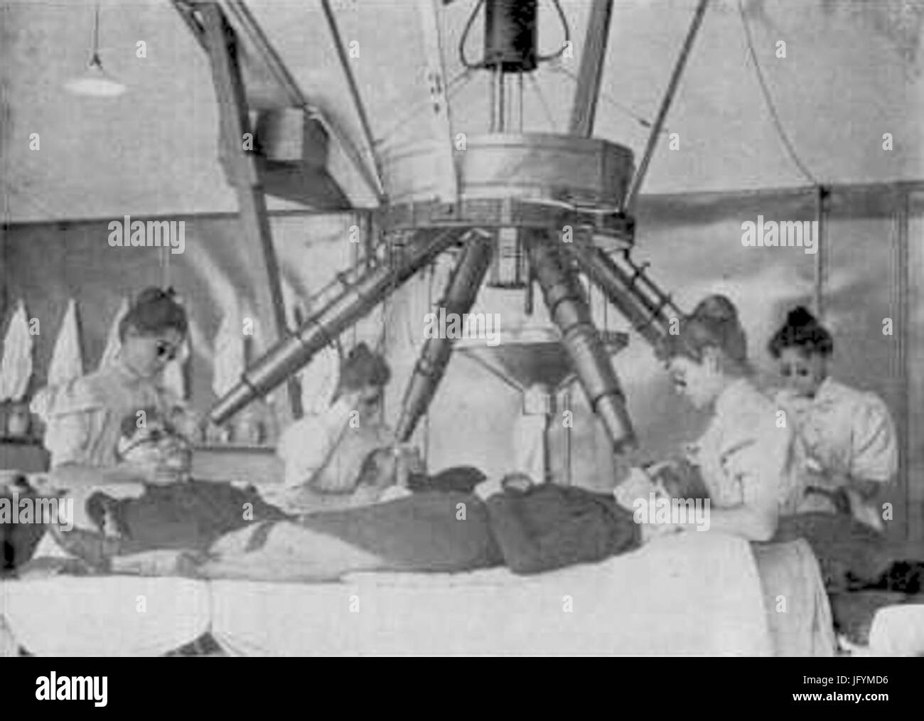 Lampada Finsen-1900 Foto Stock