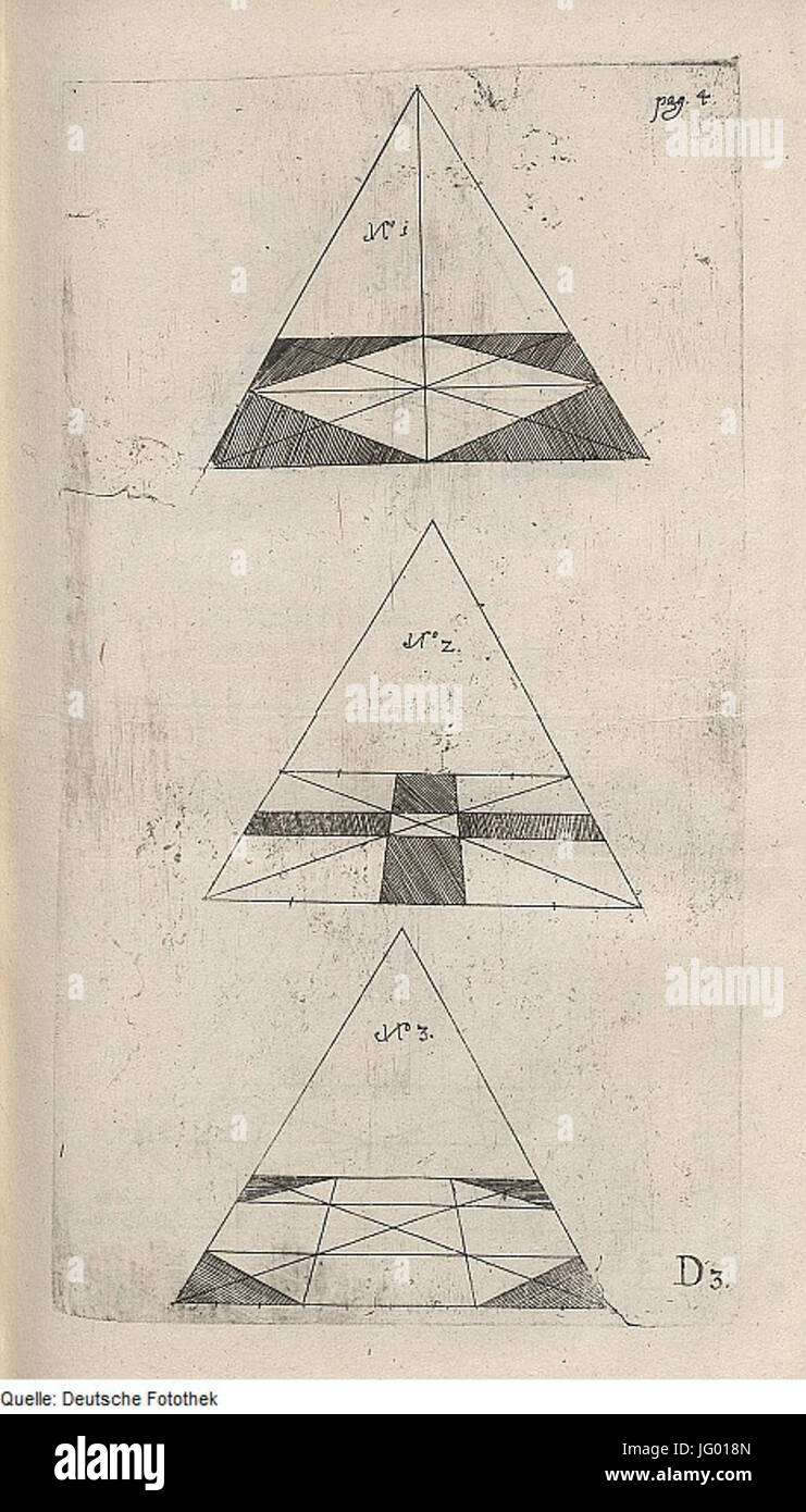 Fotothek df tg 0003489 Perspektive 5E geometria 5E Viereck 5E Vieleck Foto Stock