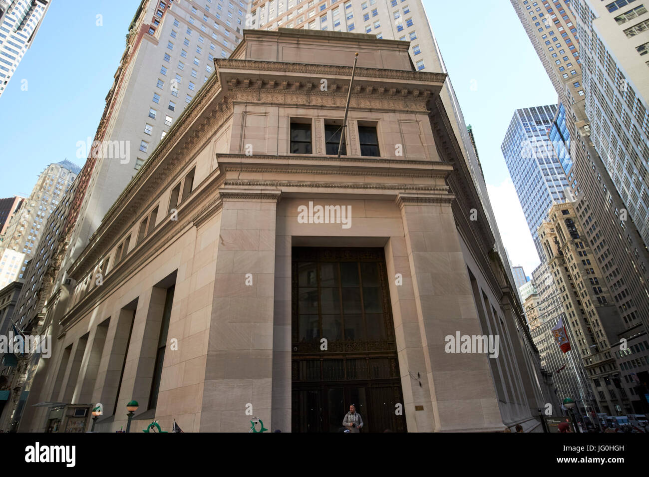 23 Wall Street a New York City USA Foto Stock