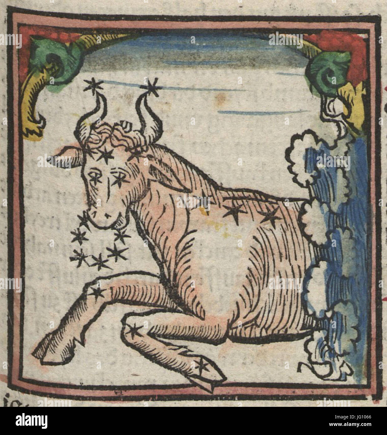 Fotothek df tg 0004429 Astrologie 5E Sternzeichen 5E Kalender Foto Stock