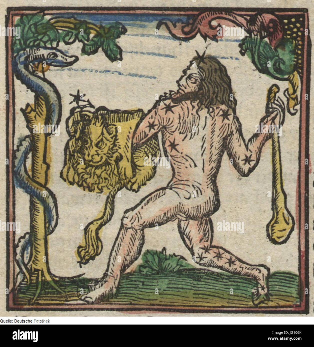 Fotothek df tg 0004441 Astronomie 5E Sternbild Foto Stock