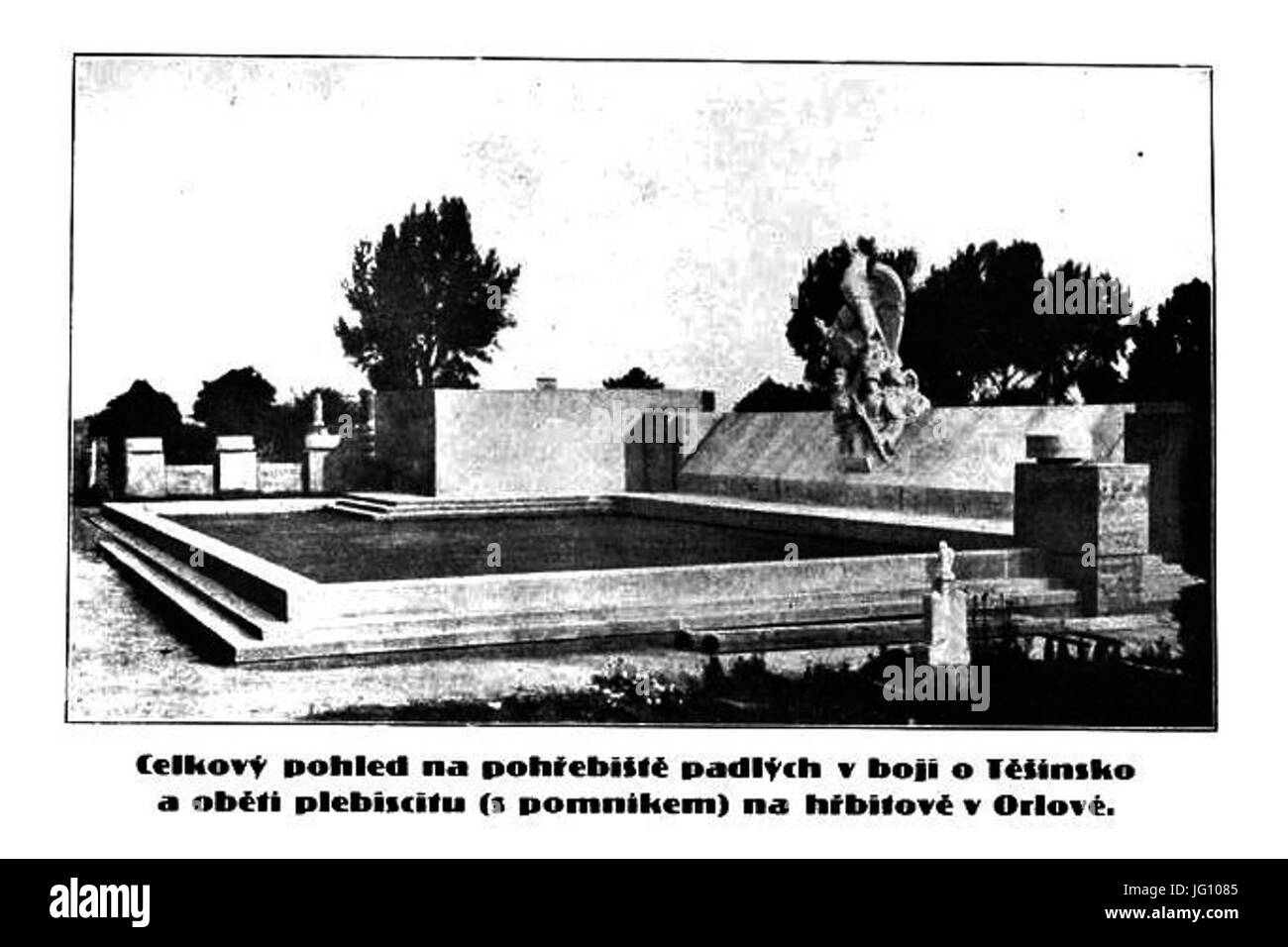 Monumento ceca Orlová Foto Stock