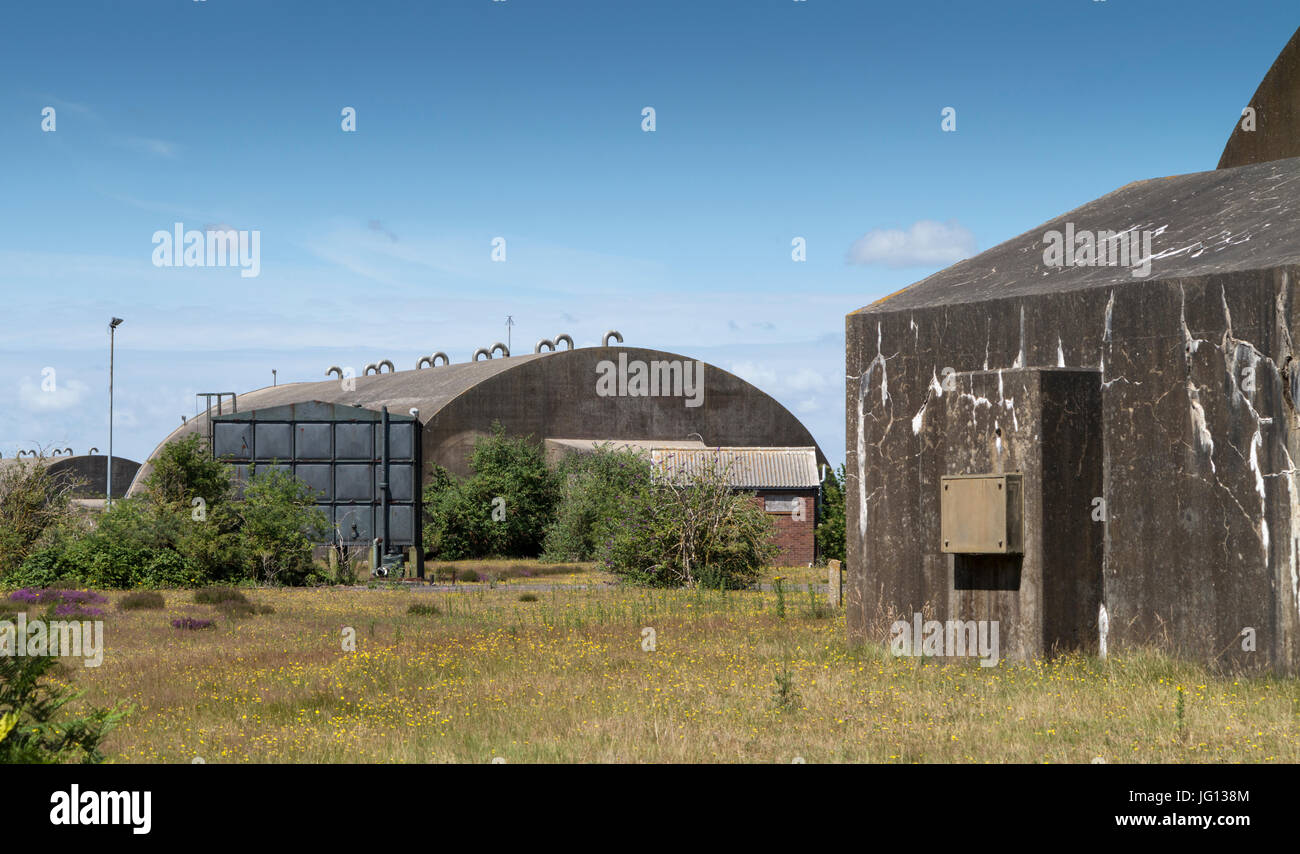 Woodbridge Airfield,Suffolk, Inghilterra Foto Stock
