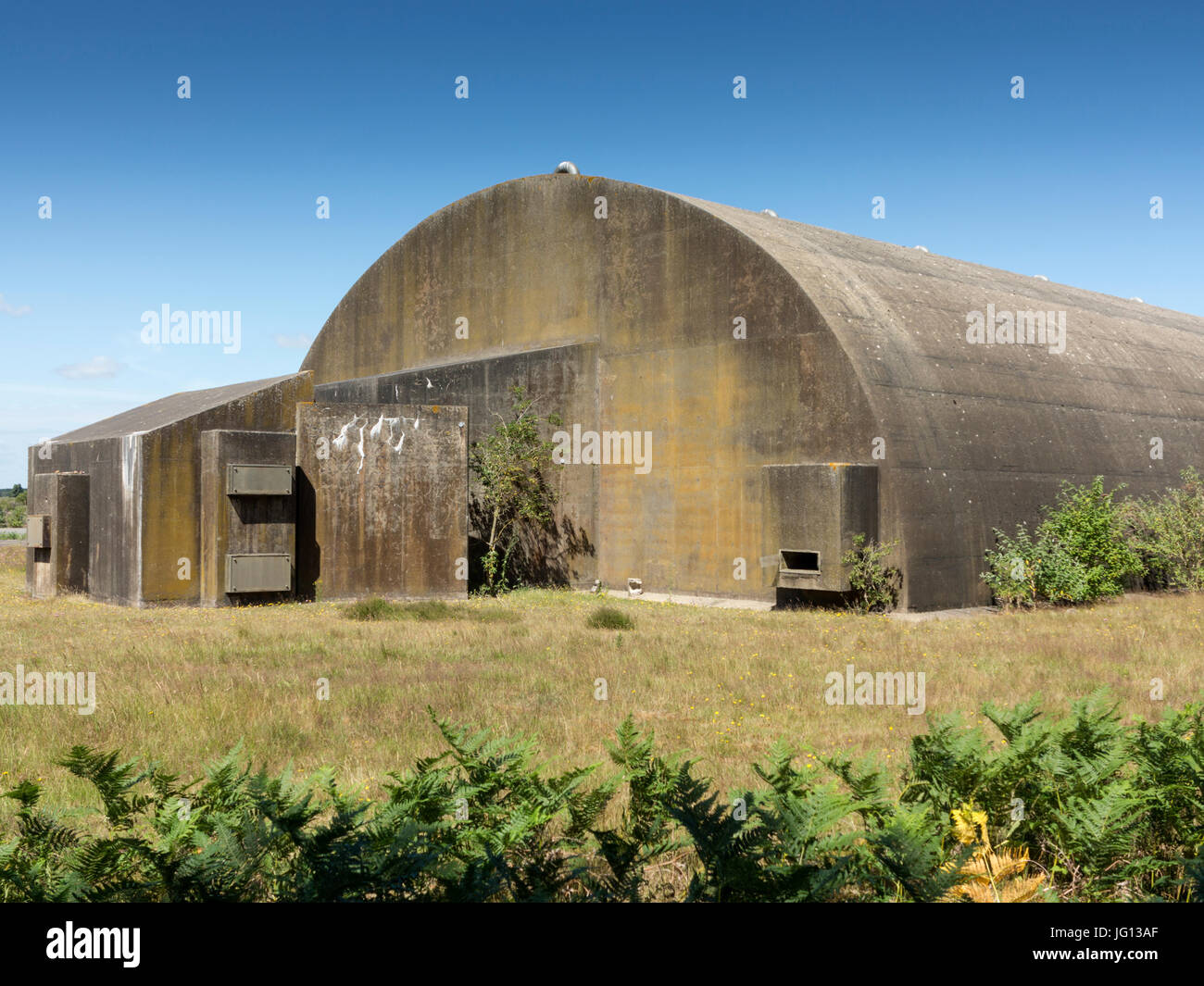 Woodbridge Airfield,Suffolk, Inghilterra Foto Stock