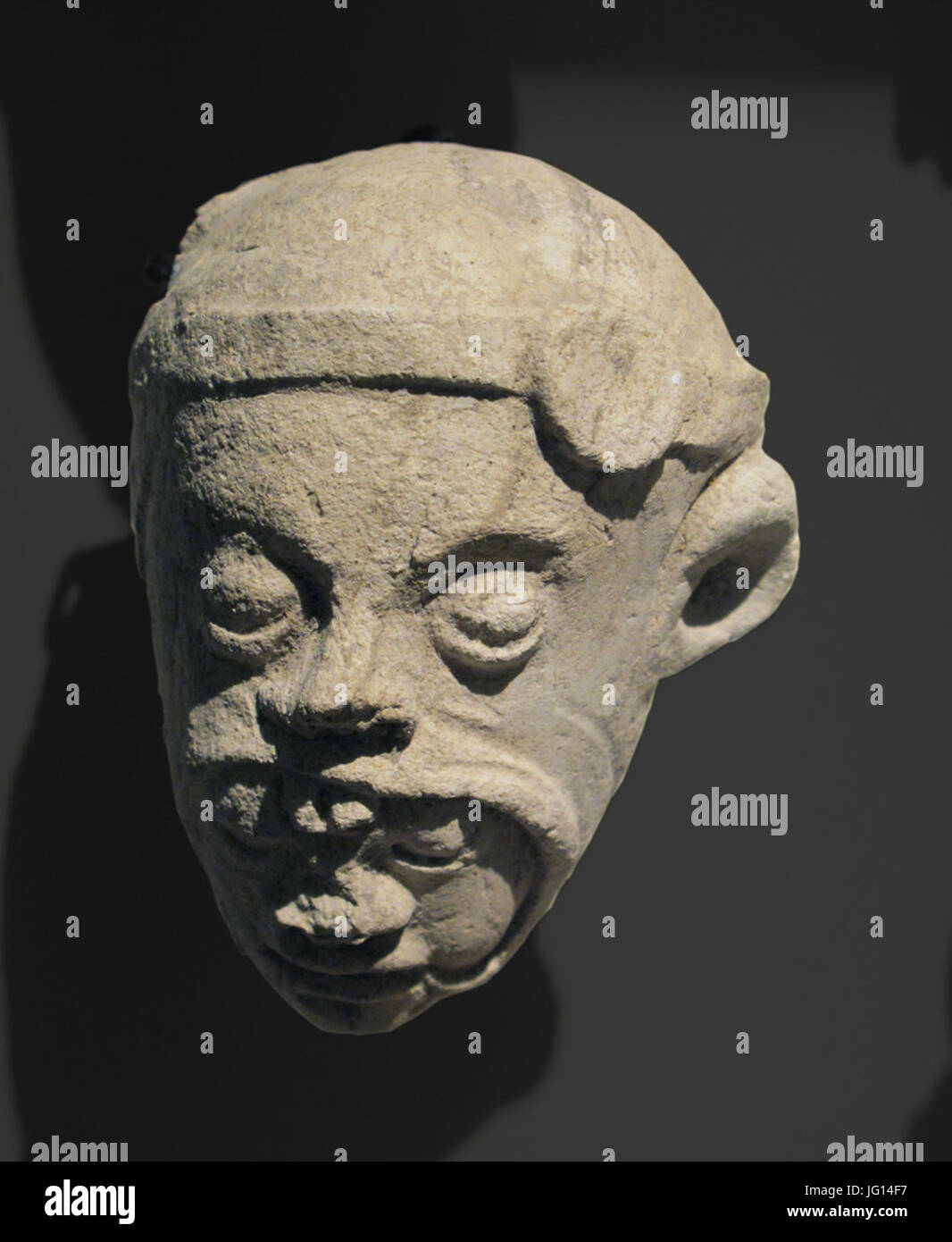 Démon. Hadda. Il Tapa kalan. Il Musée des Arts asiatiques Guimet Foto Stock