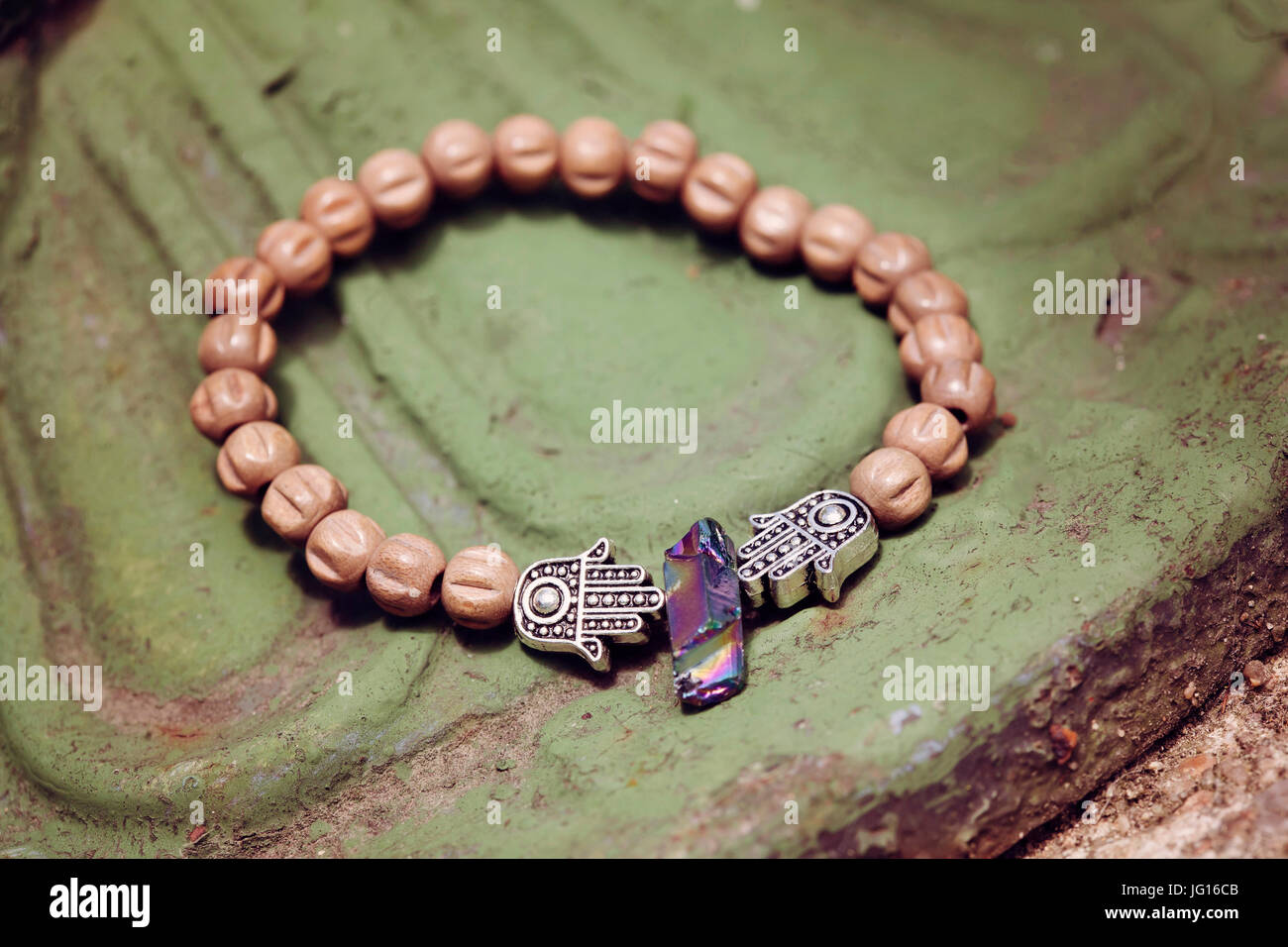 Bello bracciale esoterica Foto Stock