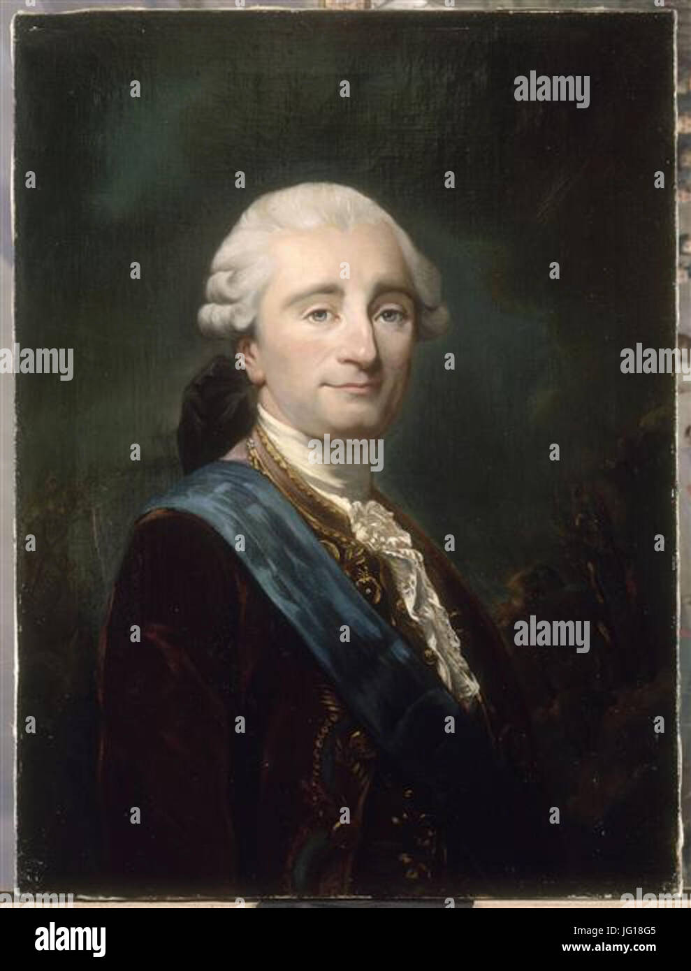 François-Emmanuel Guignard de Saint-Priest Foto Stock