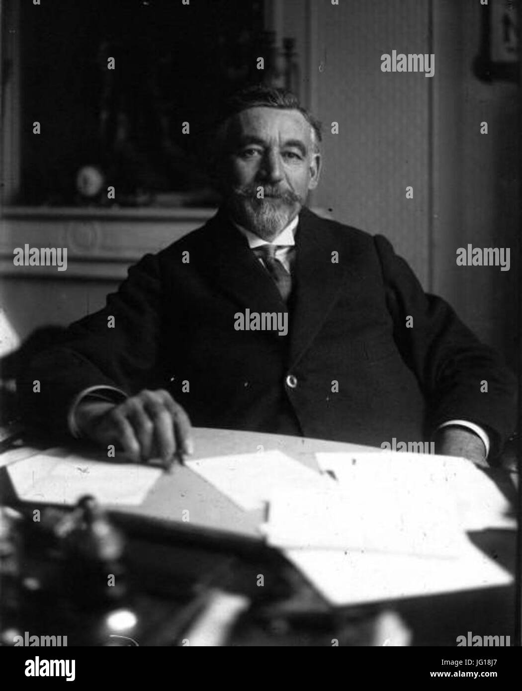 FrancésFornièr Foto Stock