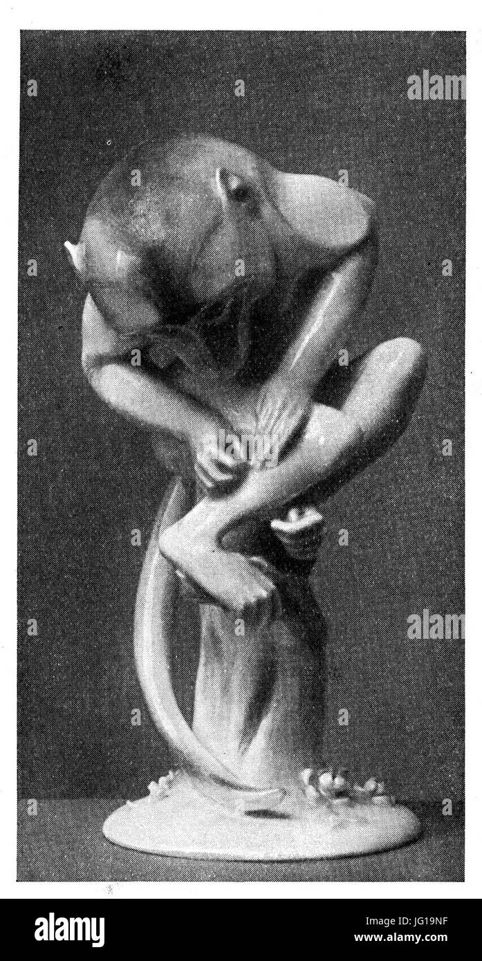 Franz Barwig d Ä lausender Affe 1923 dgE Foto Stock