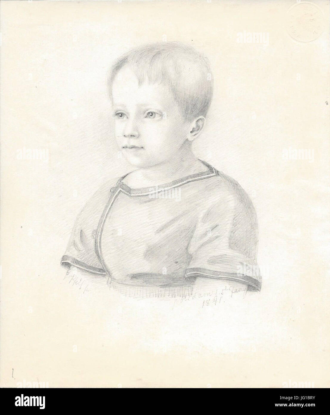 Friedrich Wilhelm Nikolaus Karl von Preußen, 1841 Foto Stock