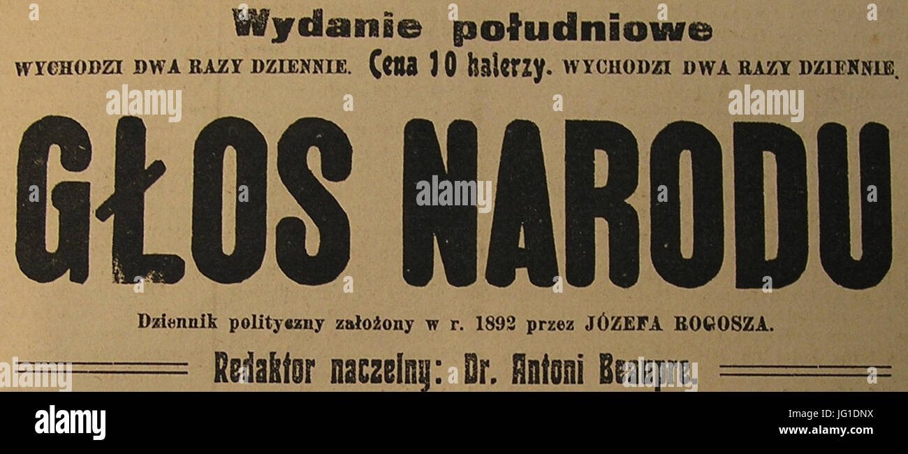 Głos Narodu (1907) Foto Stock