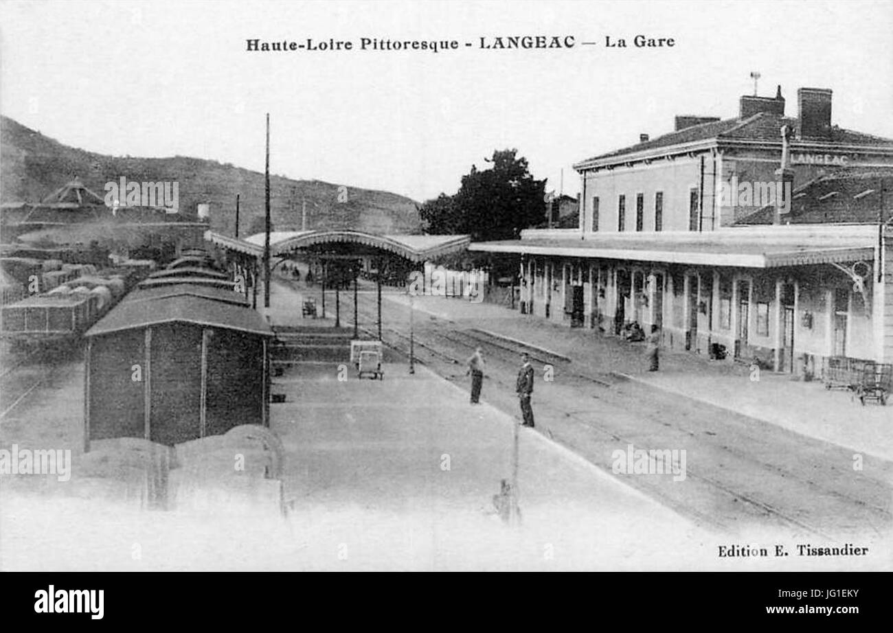 GareLangeacPLM-1900 Foto Stock