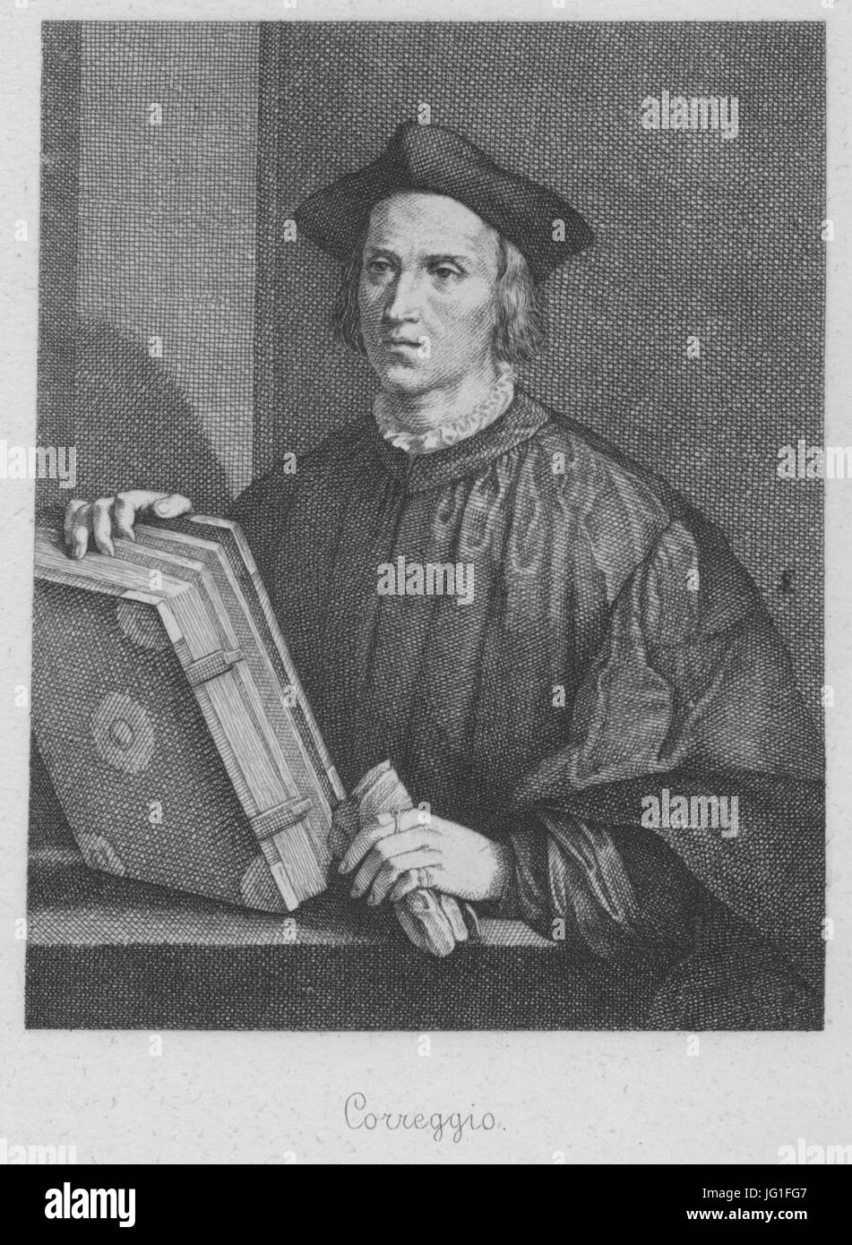 Gemäldegalerie Alte Meister (Dresda) Galeriewerk Bürkner 10 Foto Stock