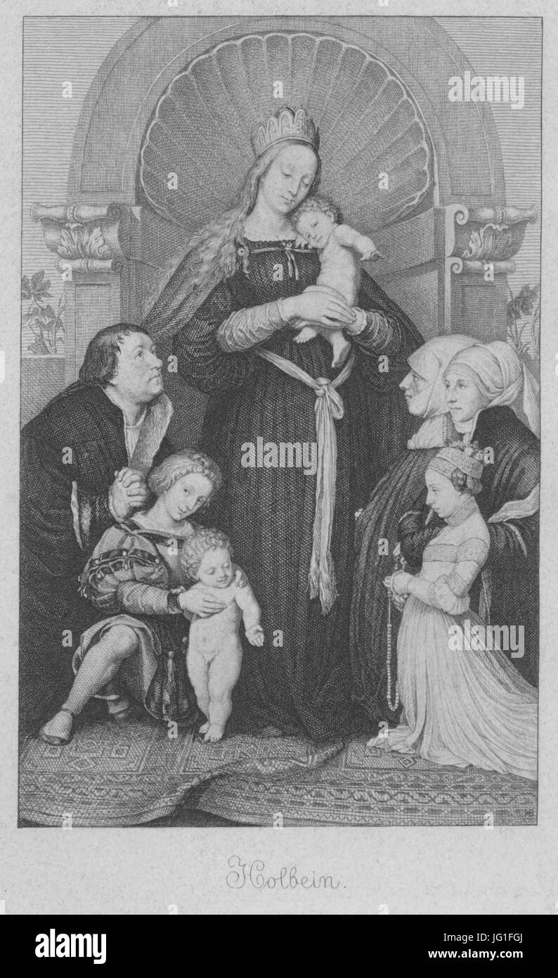 Gemäldegalerie Alte Meister (Dresda) Galeriewerk Bürkner 20 Foto Stock