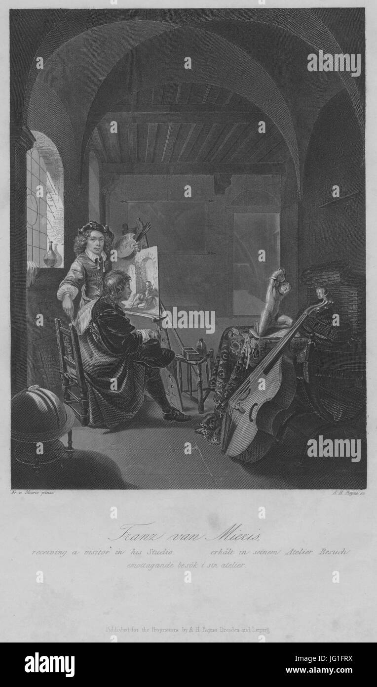 Gemäldegalerie Alte Meister (Dresda) Galeriewerk Payne 009 Foto Stock