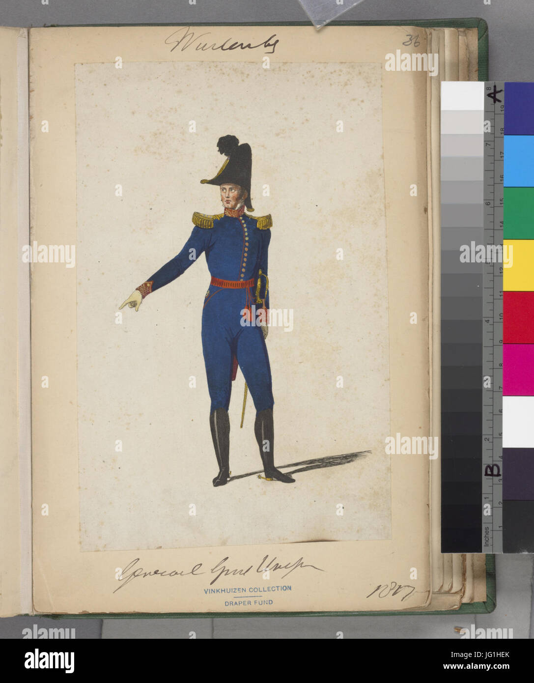 Germania, Würtemberg, 1817-1819 (NYPL b14896507-15126 ) Foto Stock