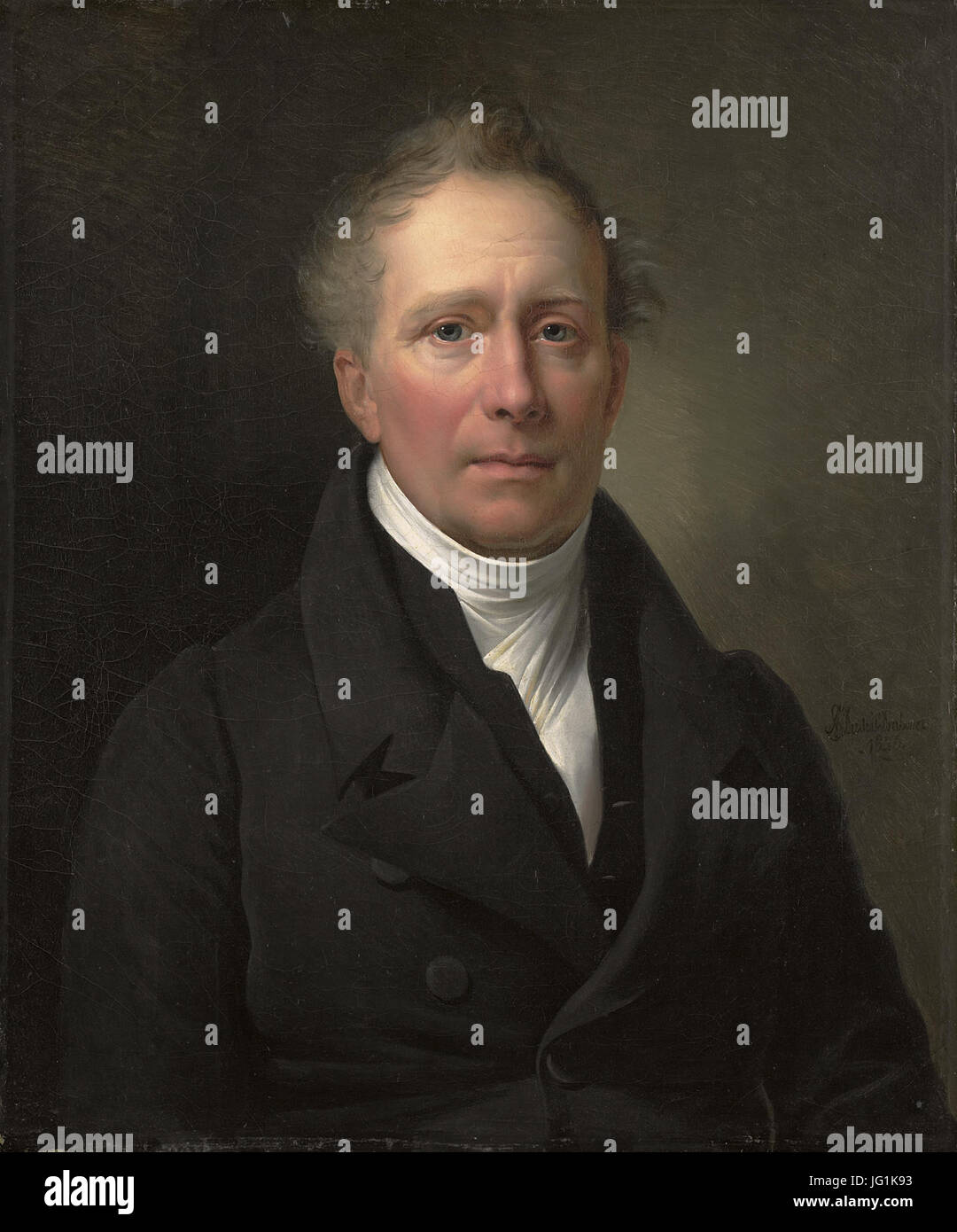 Daniel Francesco Schas (1772-1848). Van 1814 tot 1820 coperchio van de Raad van de Koophandel en koloniën Rijksmuseum SK-A-4153 Foto Stock