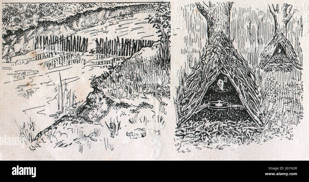 Das Kürschner-Handwerk, 3. Teil, S. 30, caduti für Nerze und Fischottern Foto Stock