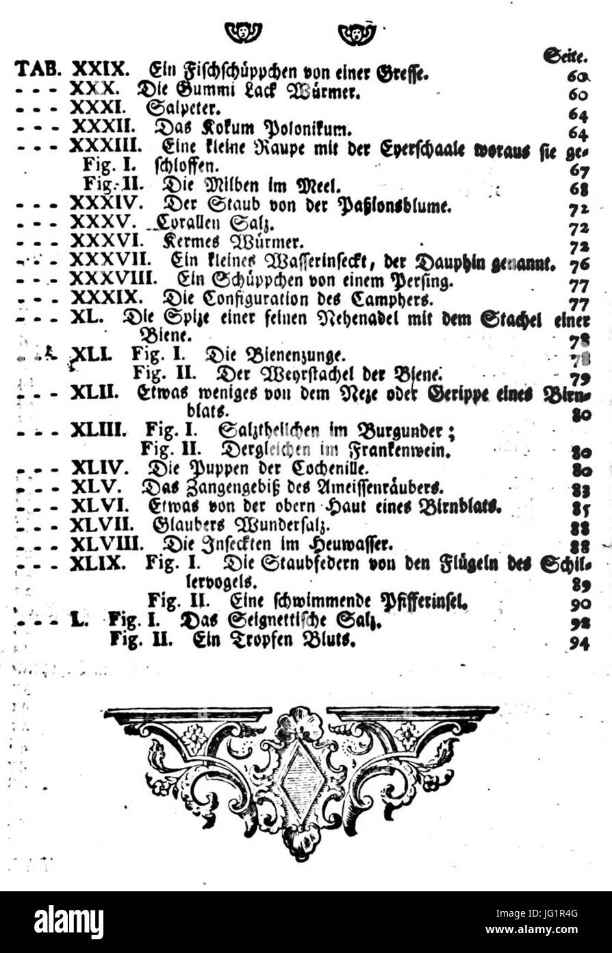 De Augen Gemüths (Ledermüller) 303 Foto Stock