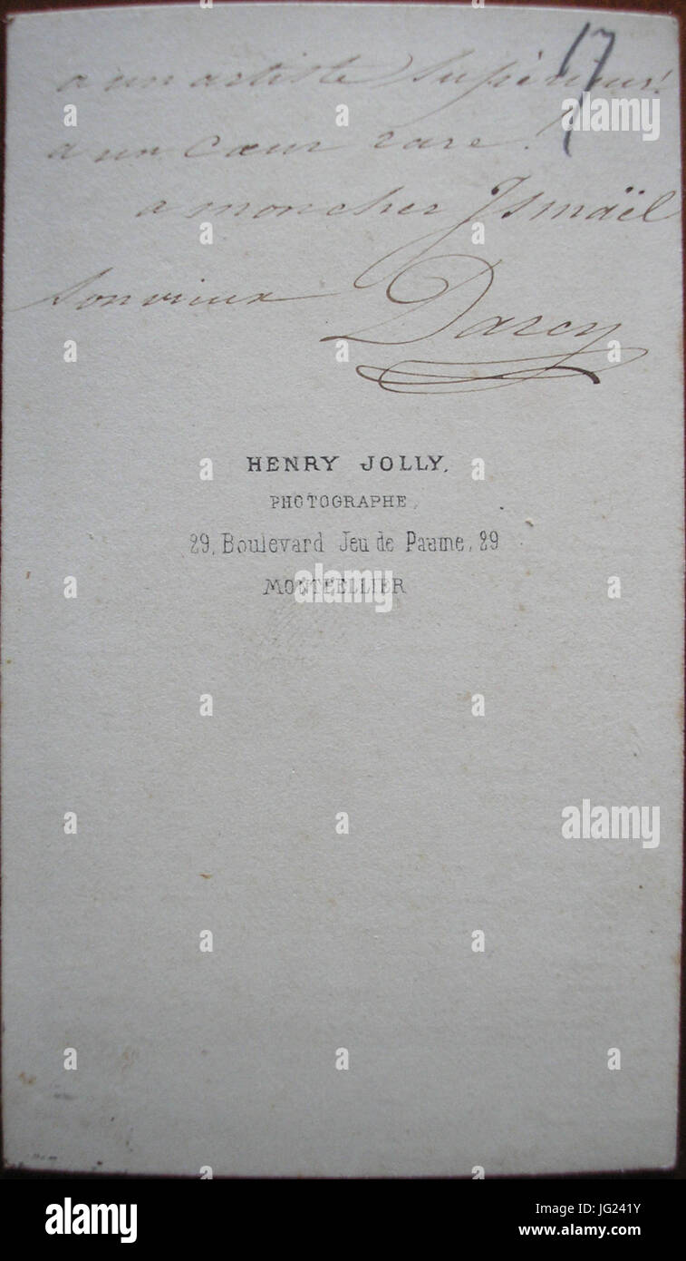 Ismaël, un ident, 10, il retro Foto Stock