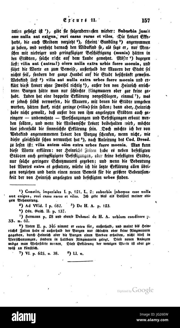 Jahrbücher des deutschen Reichs unter dem sächsischen Hause 168 Foto Stock