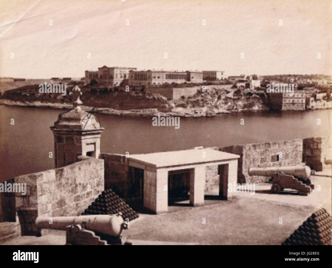 Giorgio Sommer - Malta Naval Hospital Foto Stock
