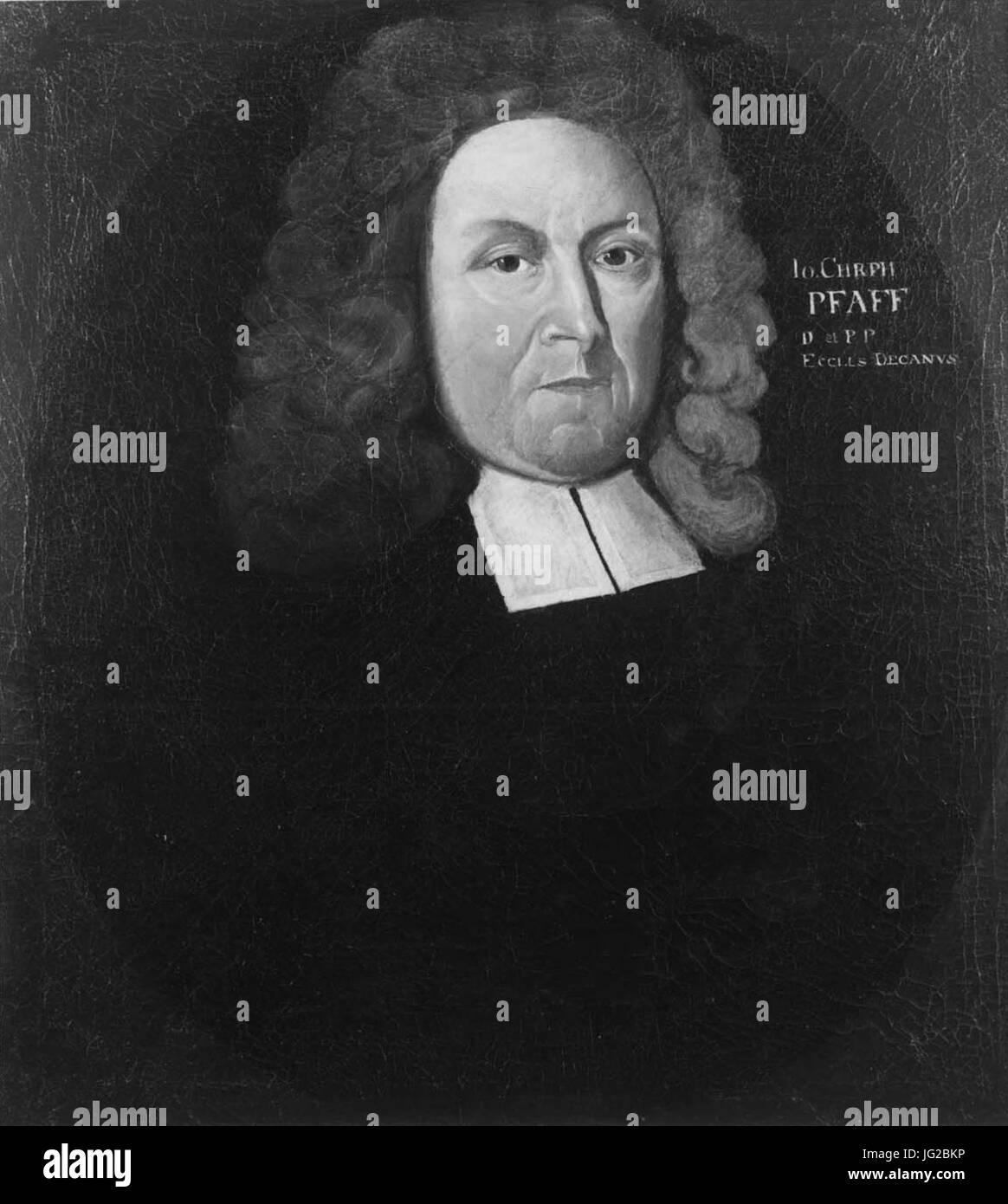 Johann Christoph Pfaff (1651-1720) Foto Stock