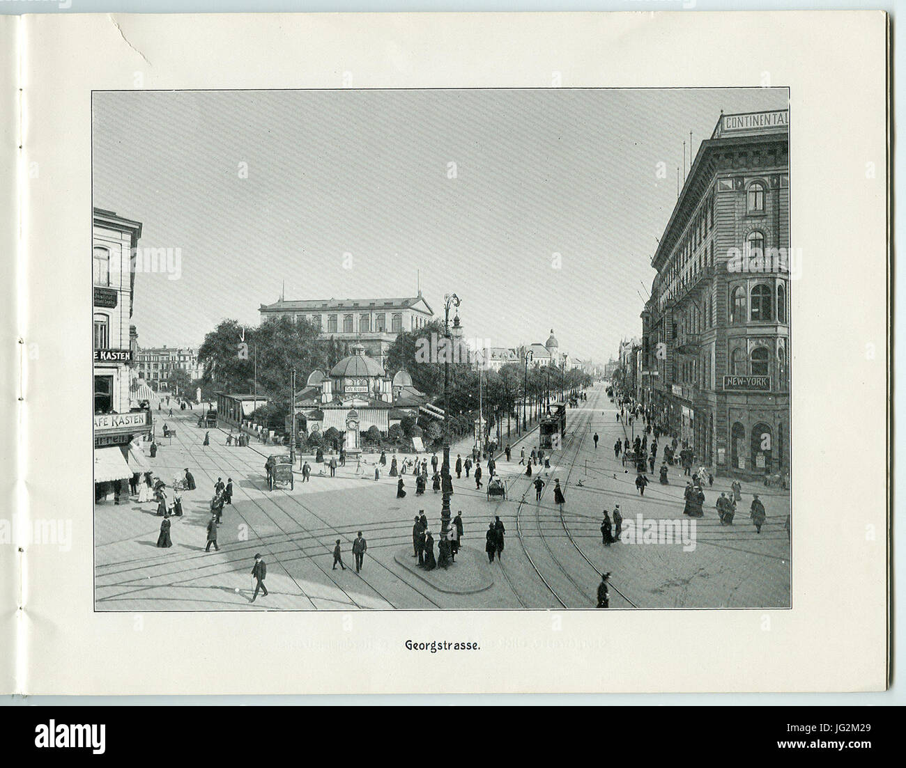 Karl F. Wunder Hannover 26 Ansichten nach künstlerischen Aufnahmen 07 Foto Stock