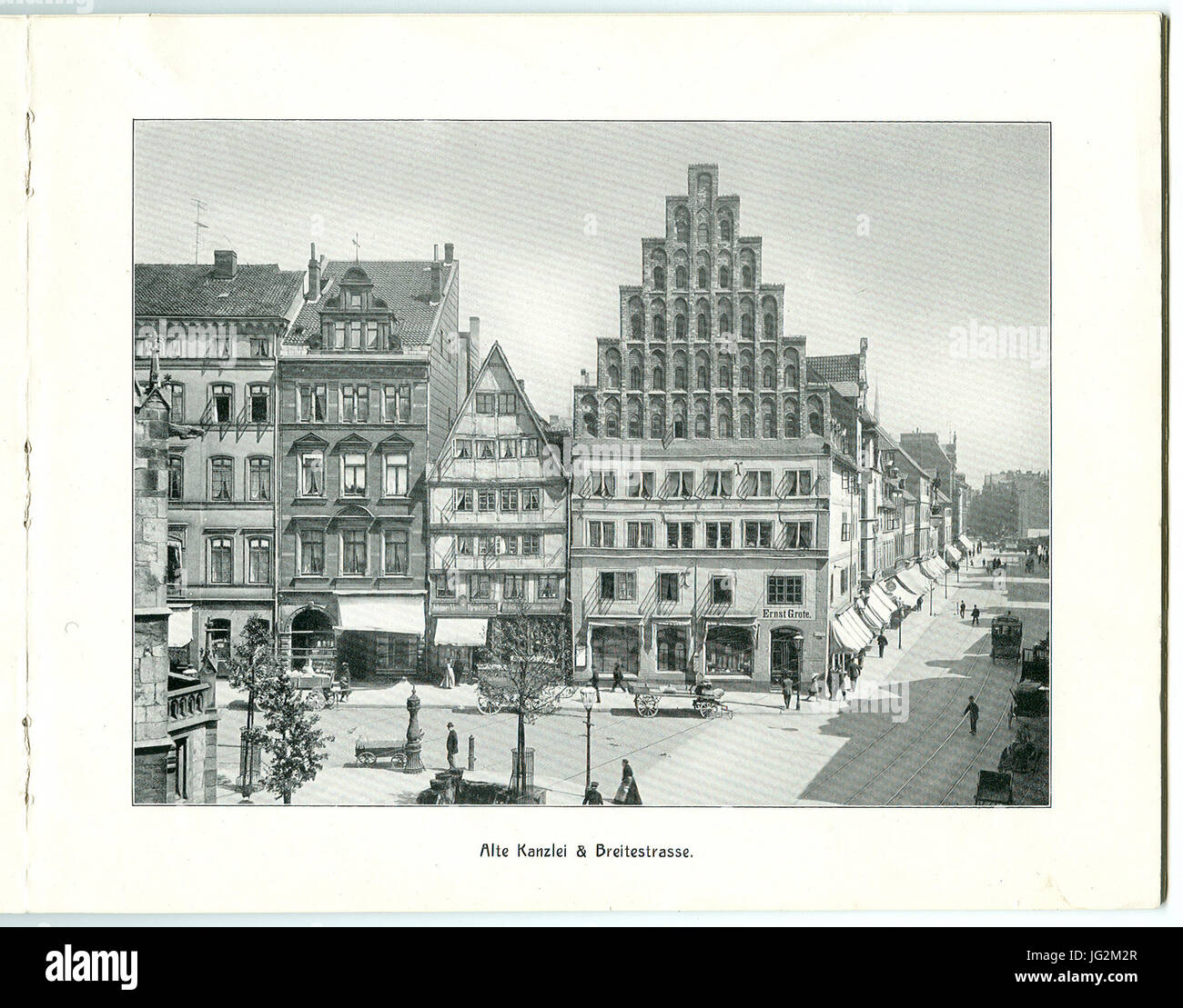 Karl F. Wunder Hannover 26 Ansichten nach künstlerischen Aufnahmen 17 Foto Stock