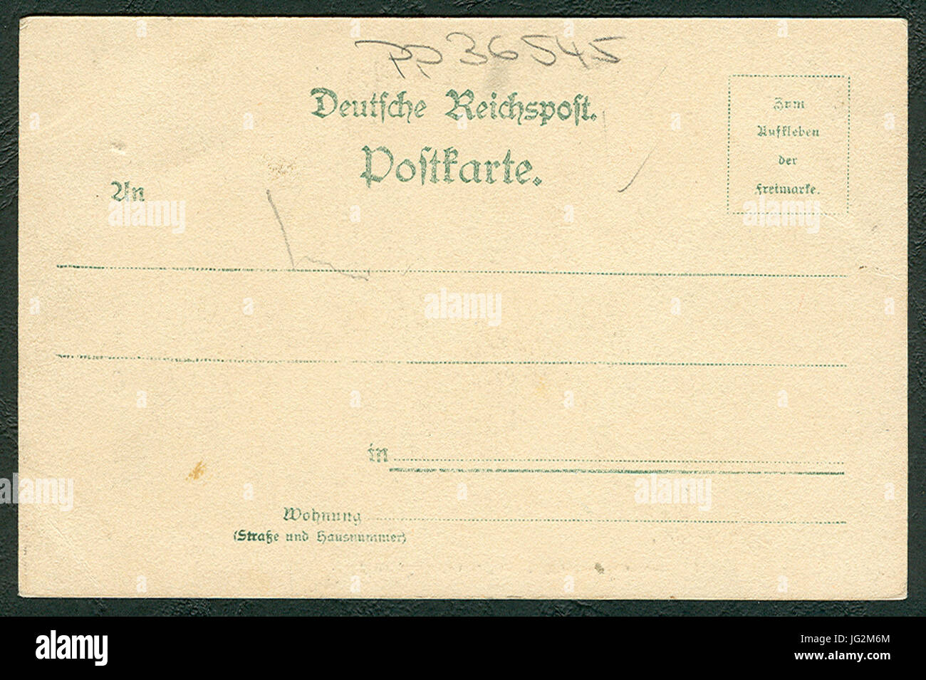 Una fotografia storica o rappresentazione della Garnisonkirche di Hannover, Germania, scattata da Karl F. Wunder, che mostra la vista posteriore della chiesa. Foto Stock