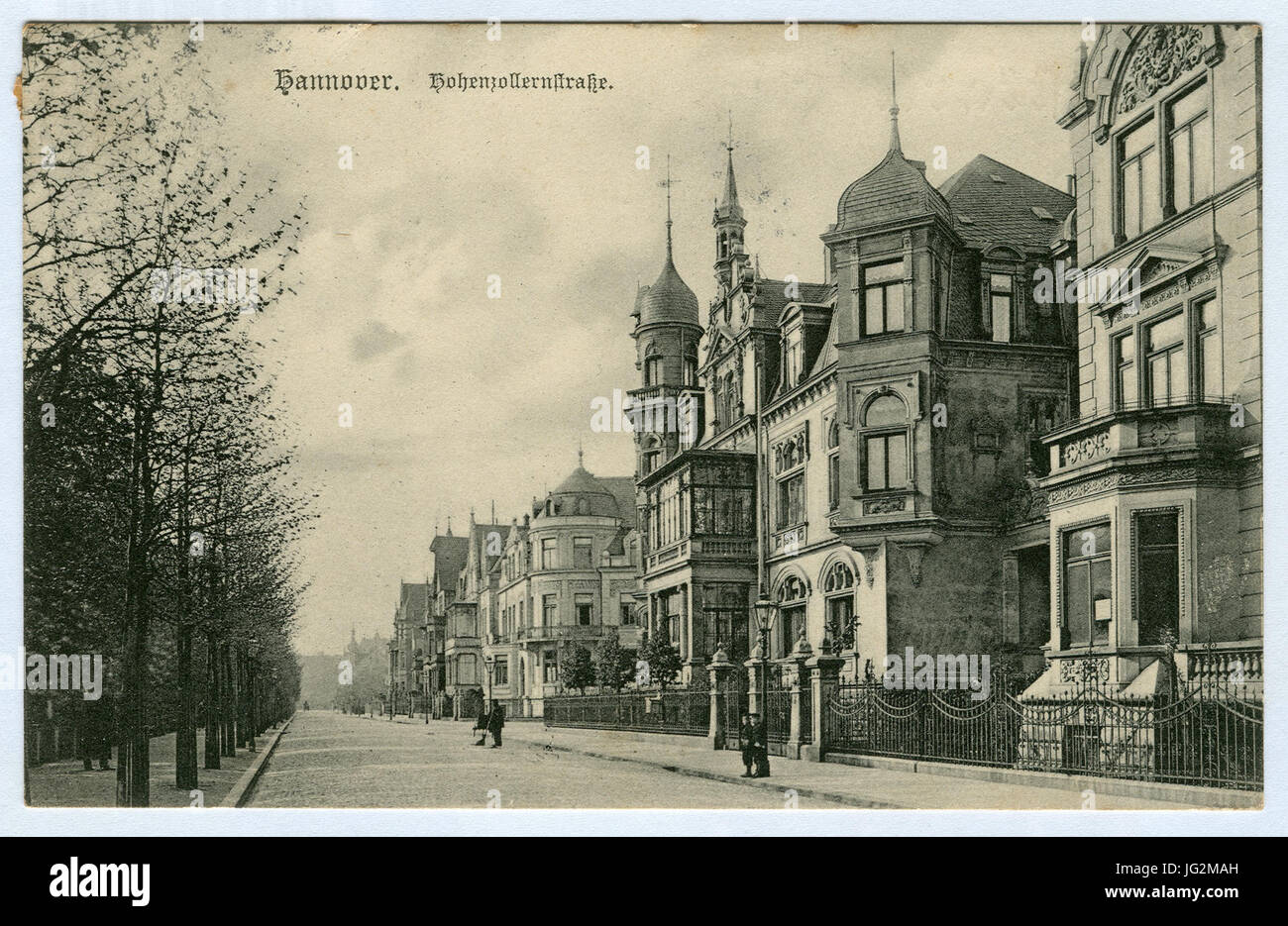 Karl F. Wunder PC 1003 Hannover. Hohenzollernstraße Foto Stock