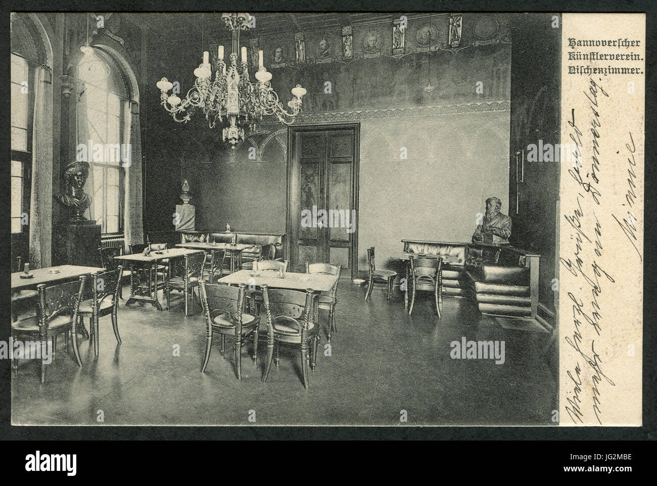 Karl F. Wunder PC Künstlerverein Hannoverscher. Nischenzimmer. Bildseite Foto Stock