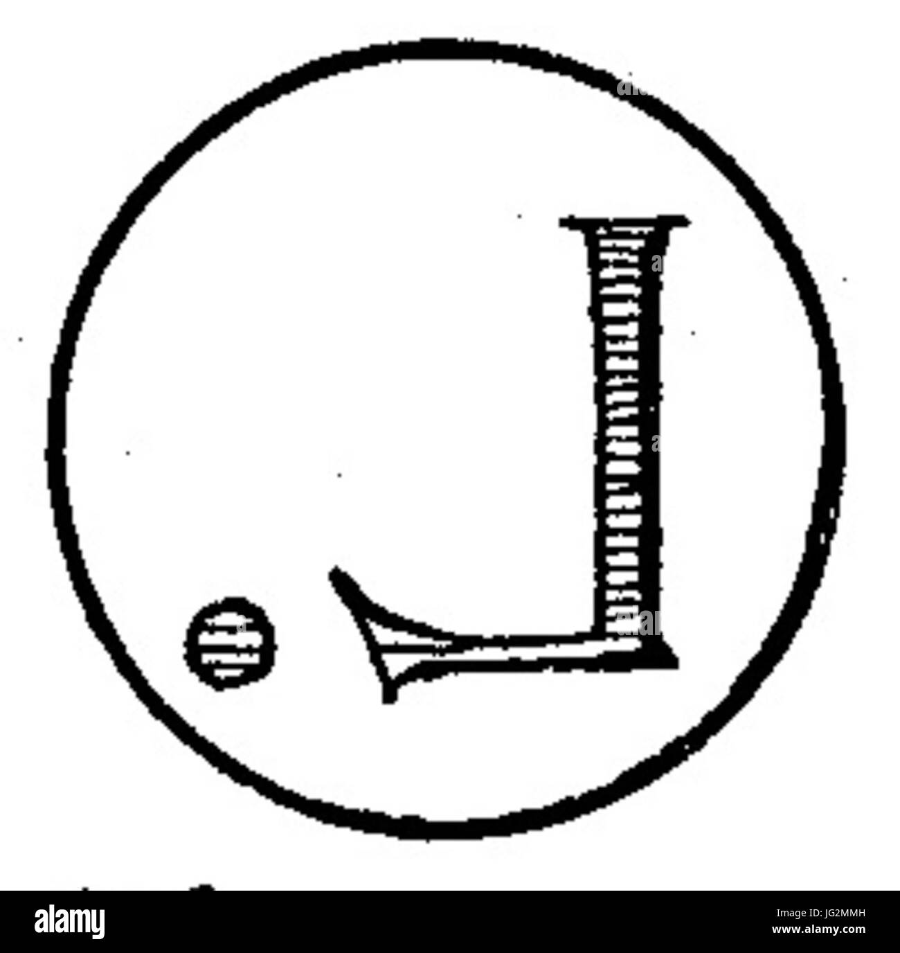 Karlholm bruks järnstämpel Foto Stock