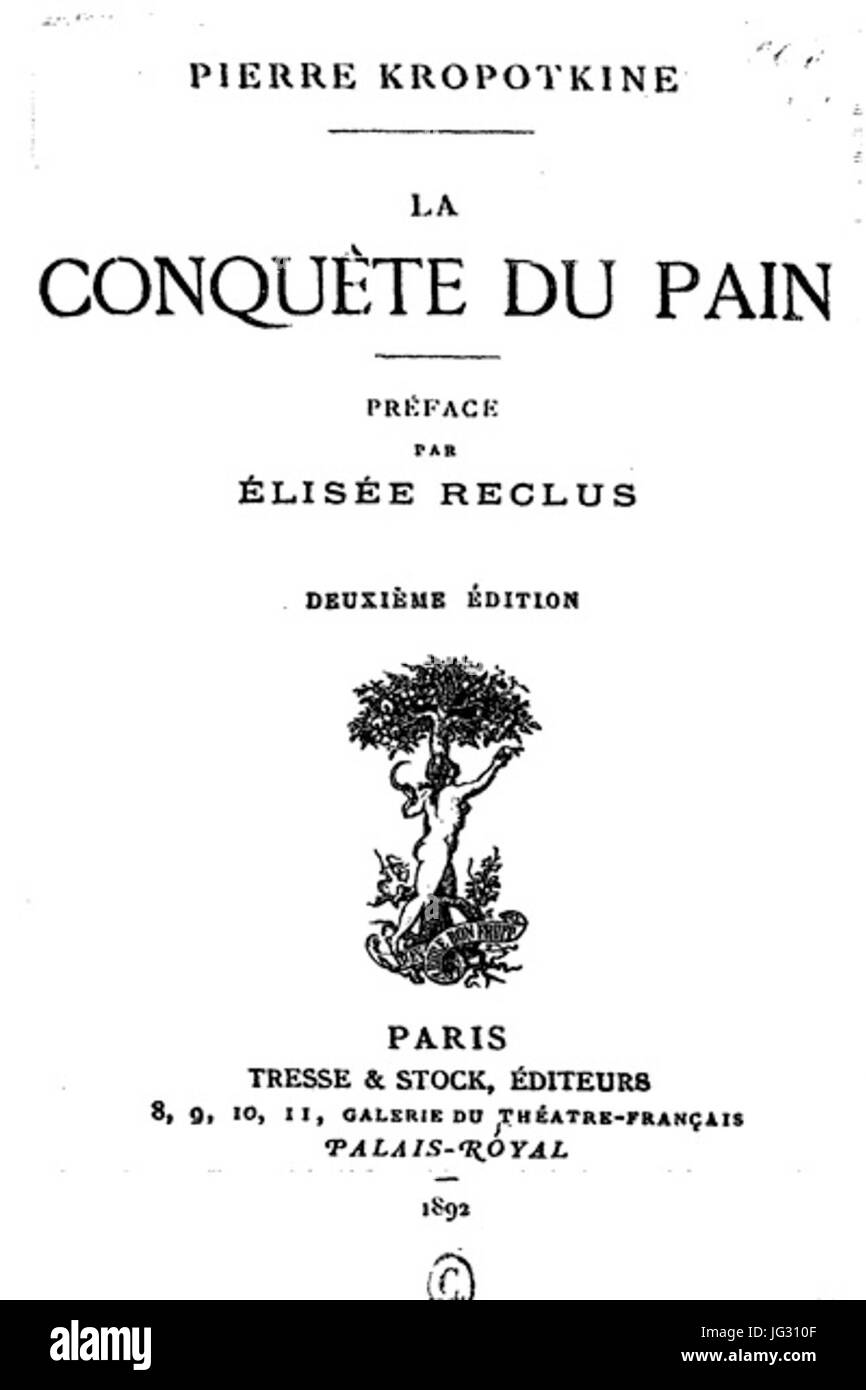 La conquête du Pain Foto Stock