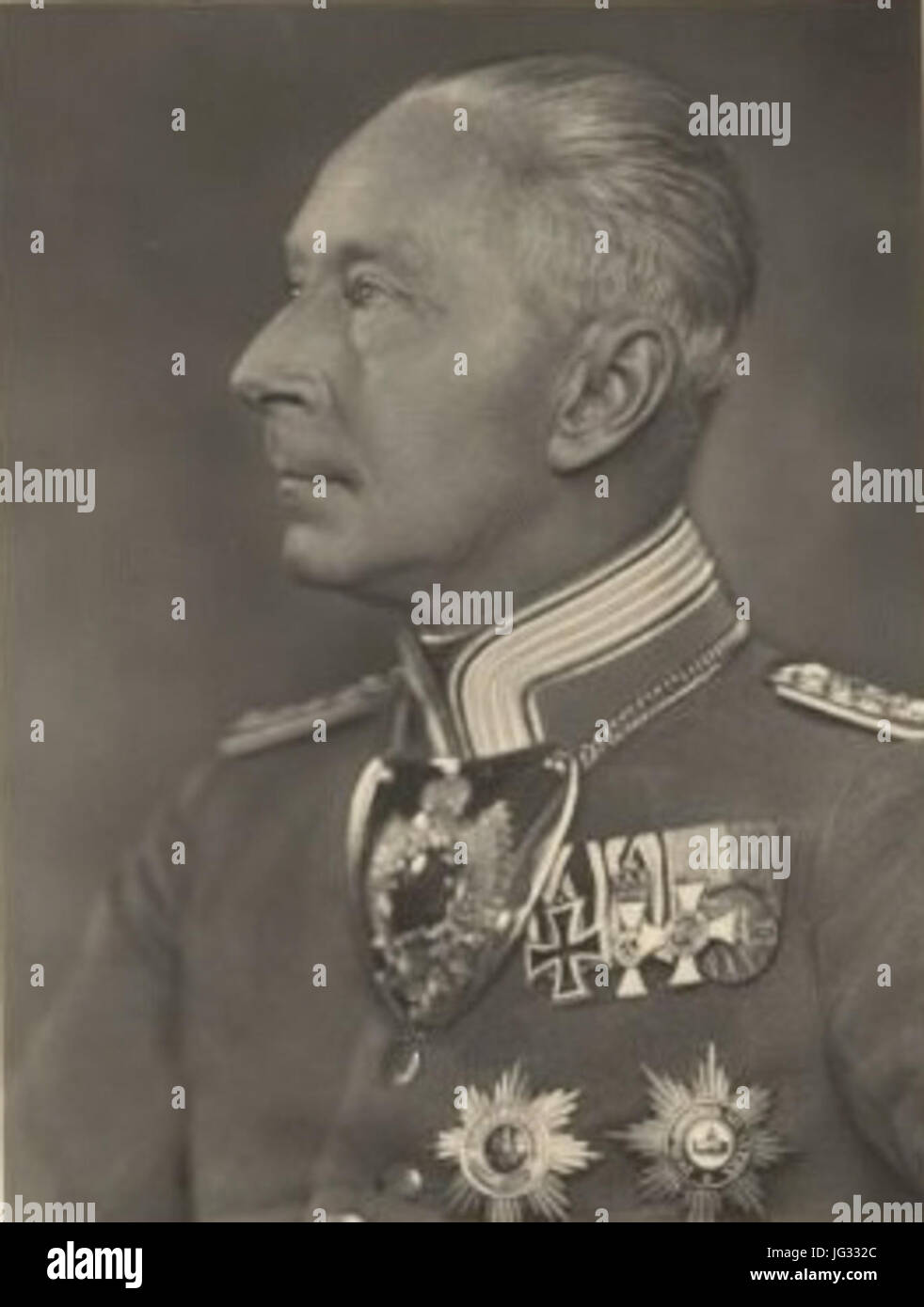 Langhammer - Wilhelm von Preußen Foto Stock