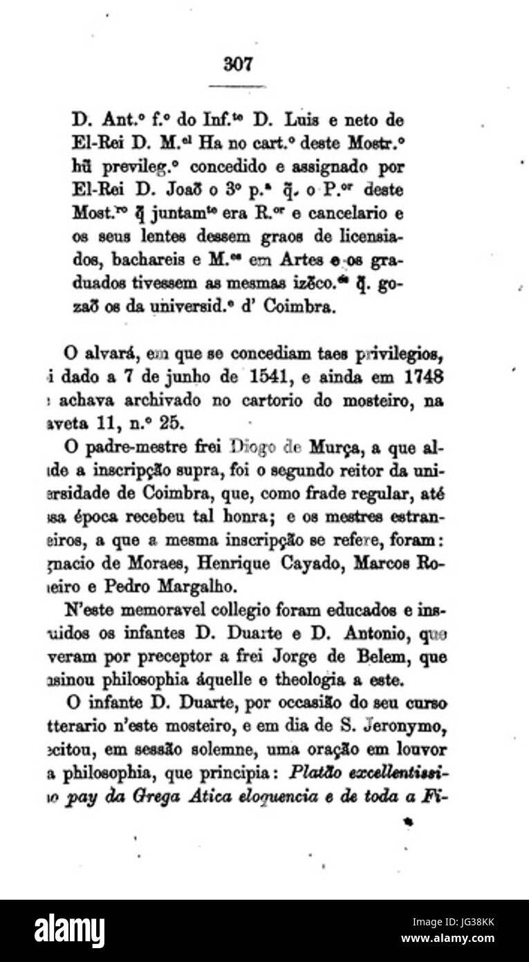 Guimarães- Apontamentos para a sua história - vol. Ho 2832429 Foto Stock