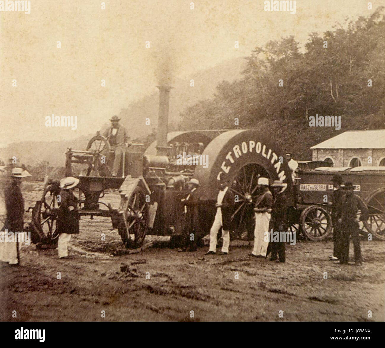 Locomotiva mauá 1856 Foto Stock