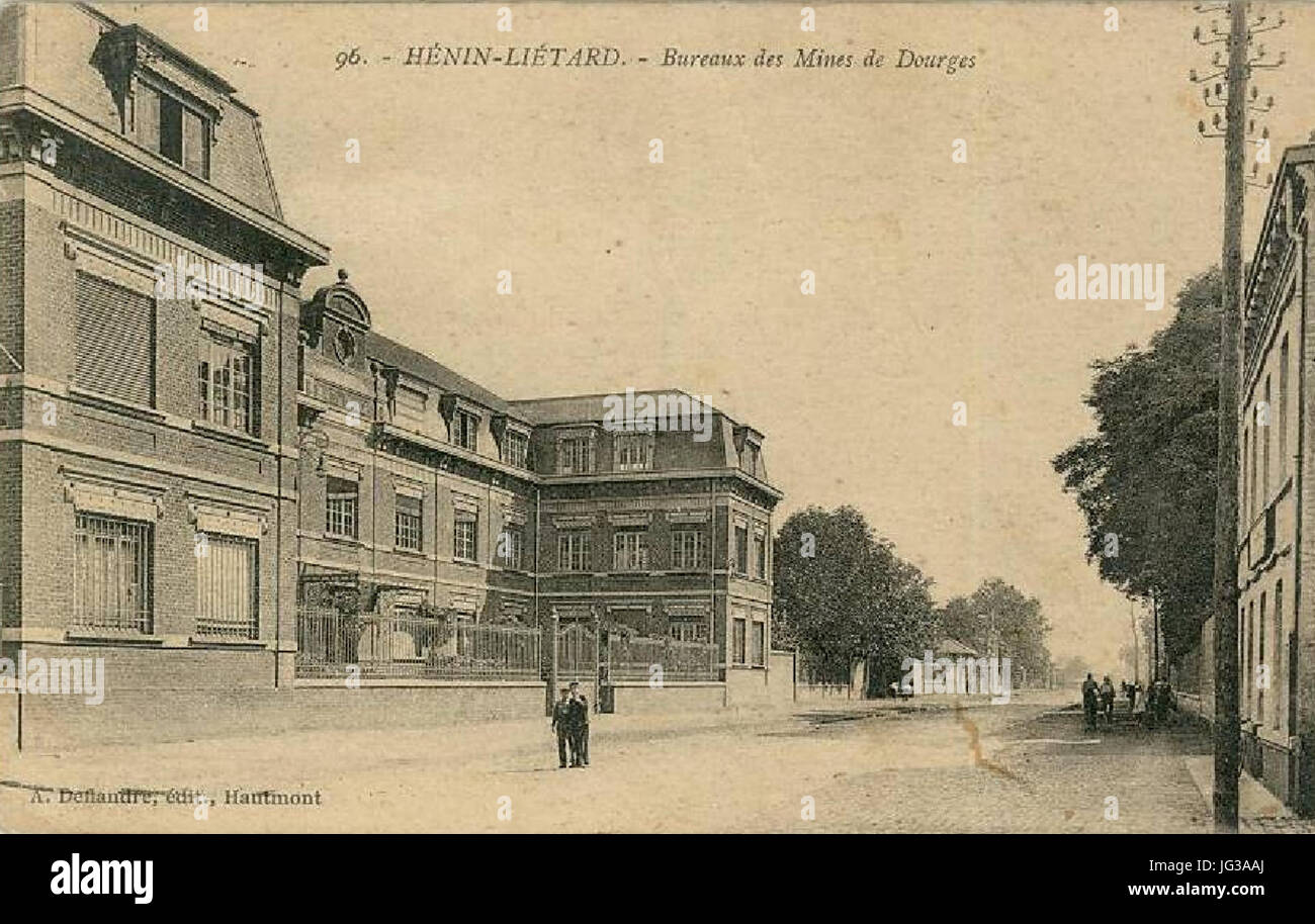 Hénin-Beaumont - Bureaux des Mines de Dourges (1) Foto Stock