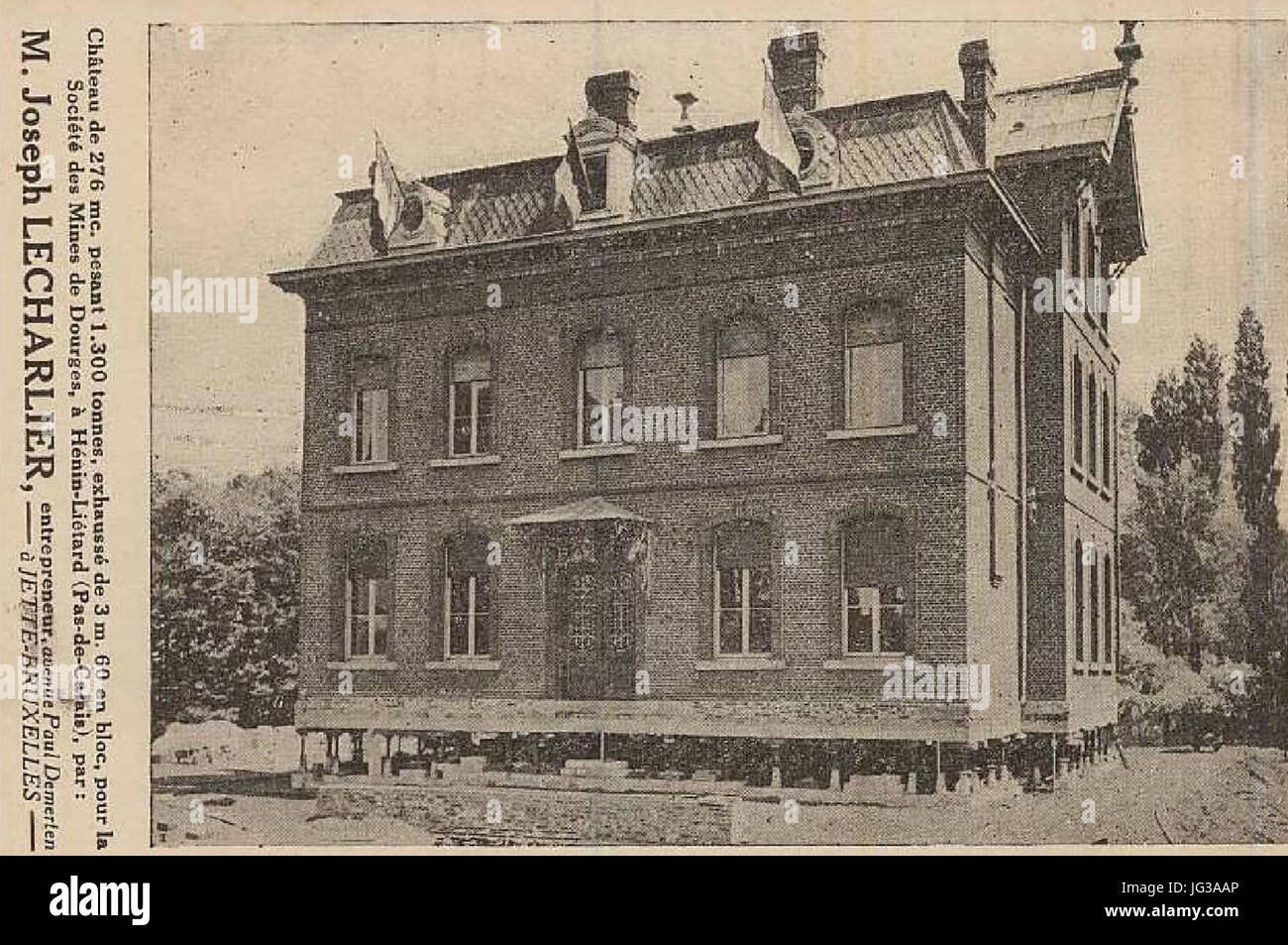 Hénin-Beaumont - Château pour les mines de Dourges (2) Foto Stock