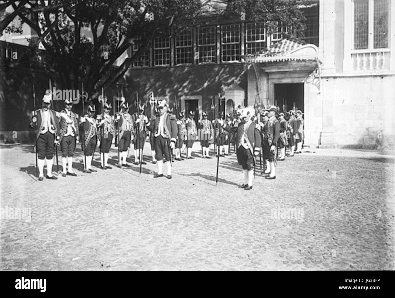 Hallebardiers Portogallo 28H29 Foto Stock