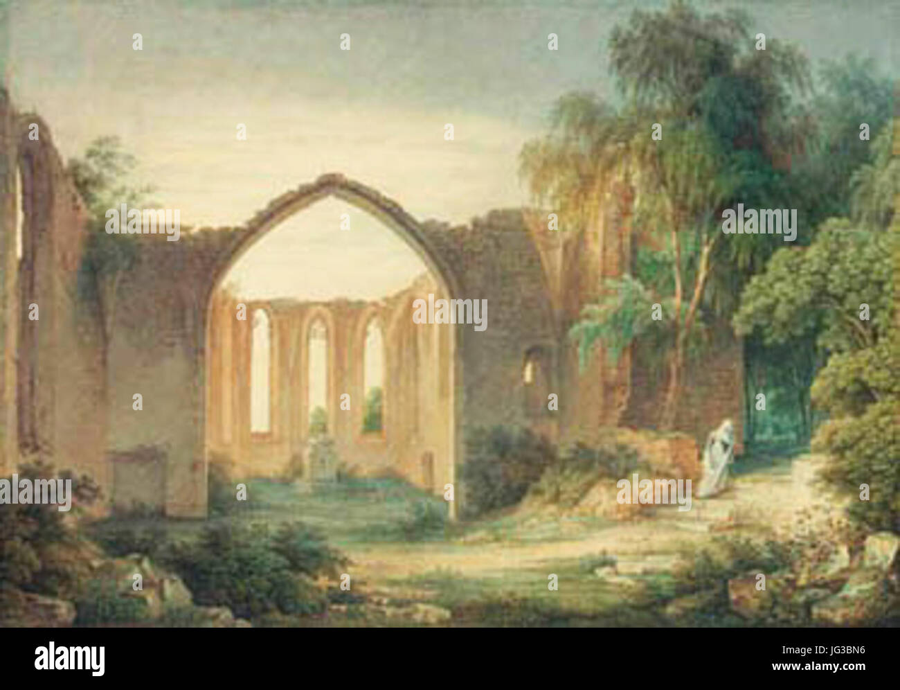 Martello CG 28F0 9Klosterruine Foto Stock