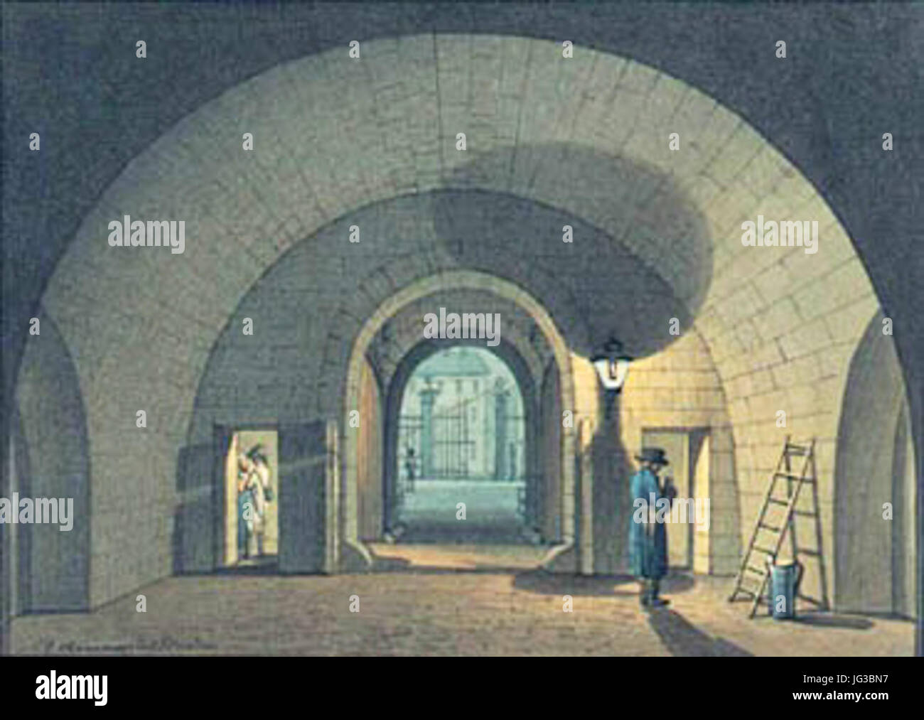 Martello CG 28F0329Toreinfahrt Foto Stock